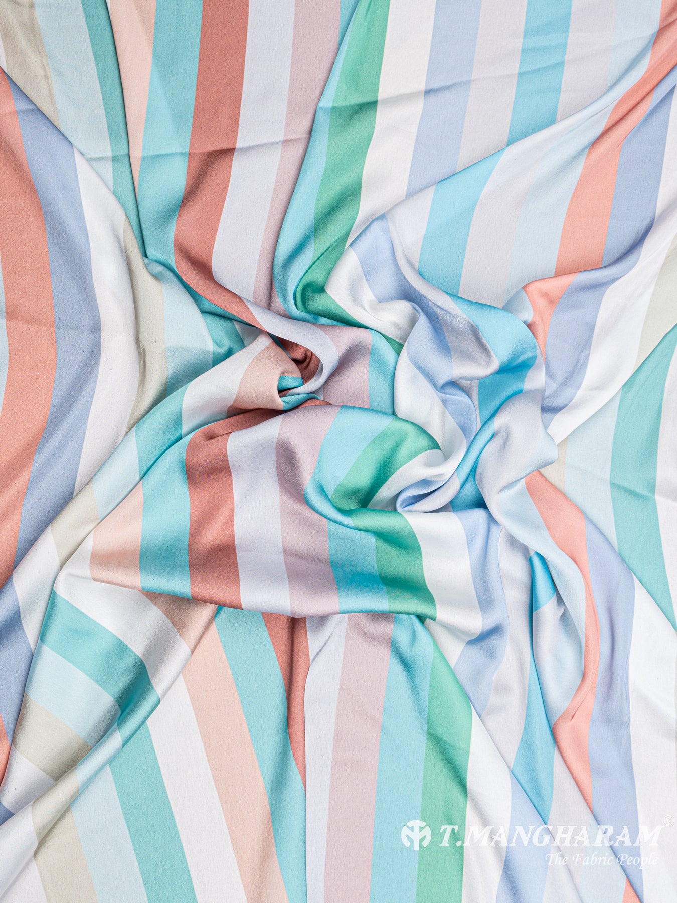 Mutlicolor Satin Fabric - EB4166 view-4