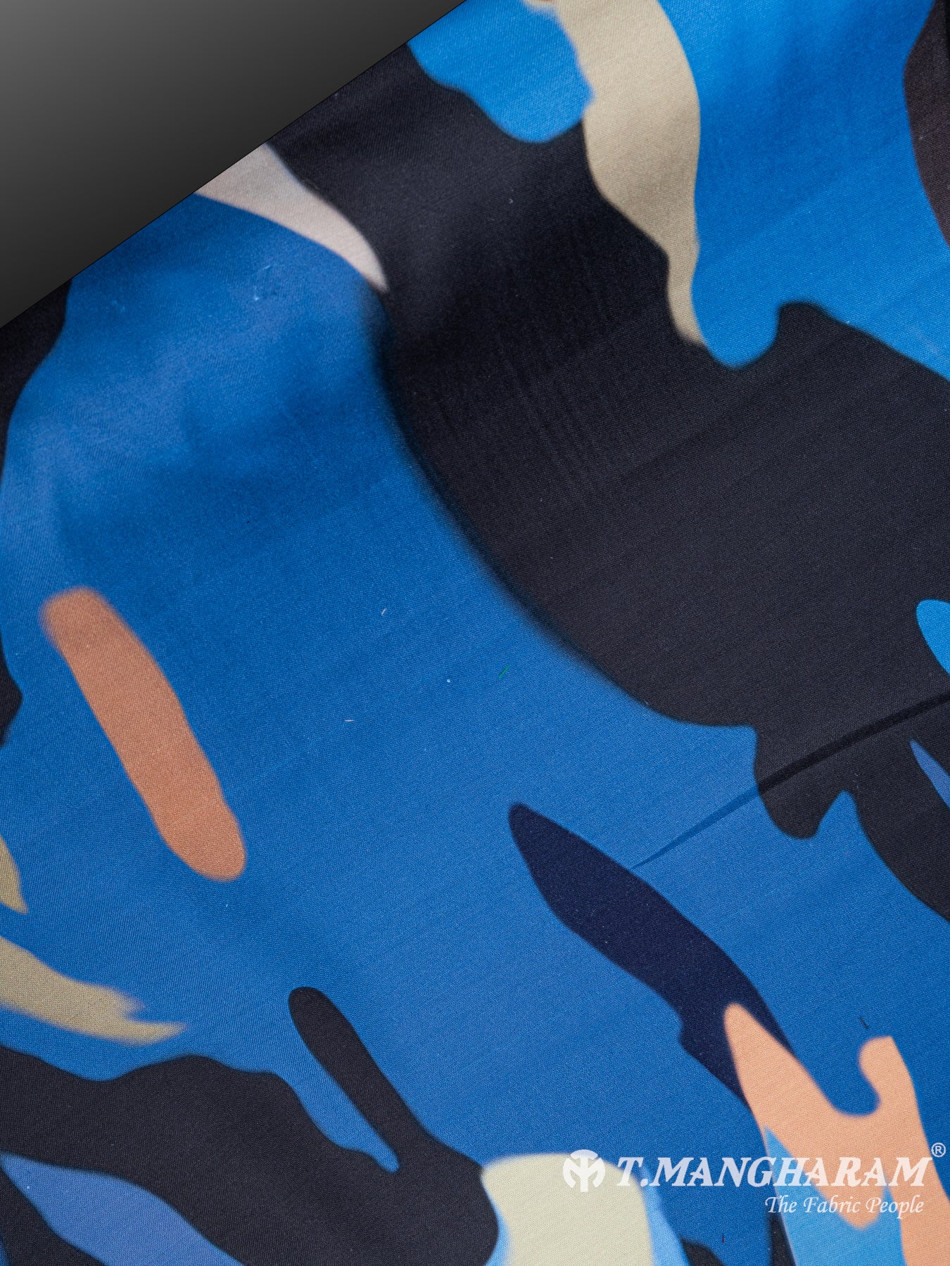 Multicolor Cotton Printed Fabric - EC6672 view-2