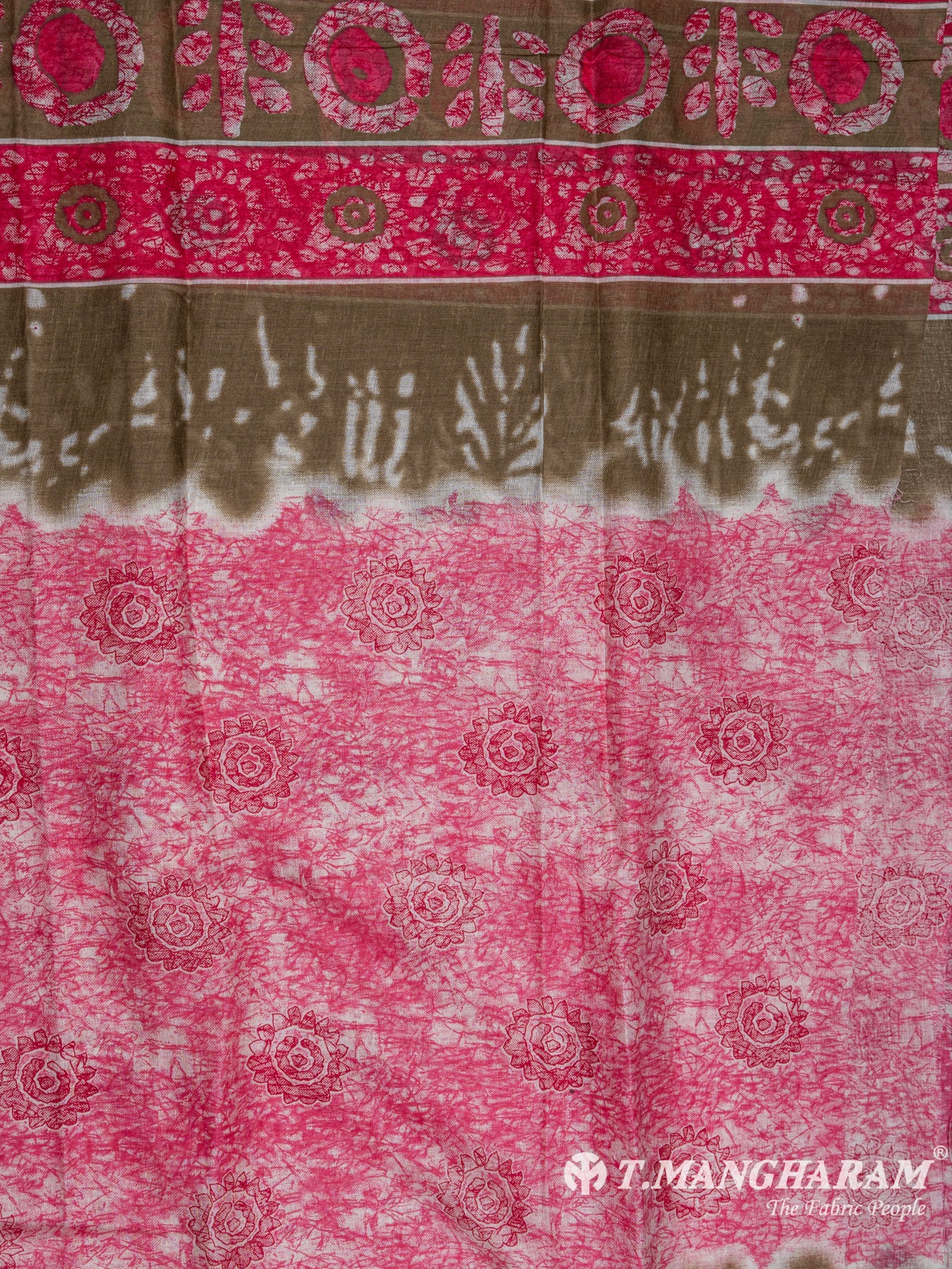 Pink Cotton Chudidhar Fabric Set - EG1494 view-2