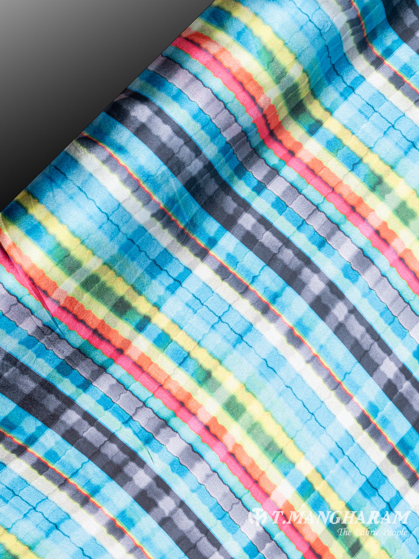 Multicolor Modal Satin Fabric - EC5140 view-2