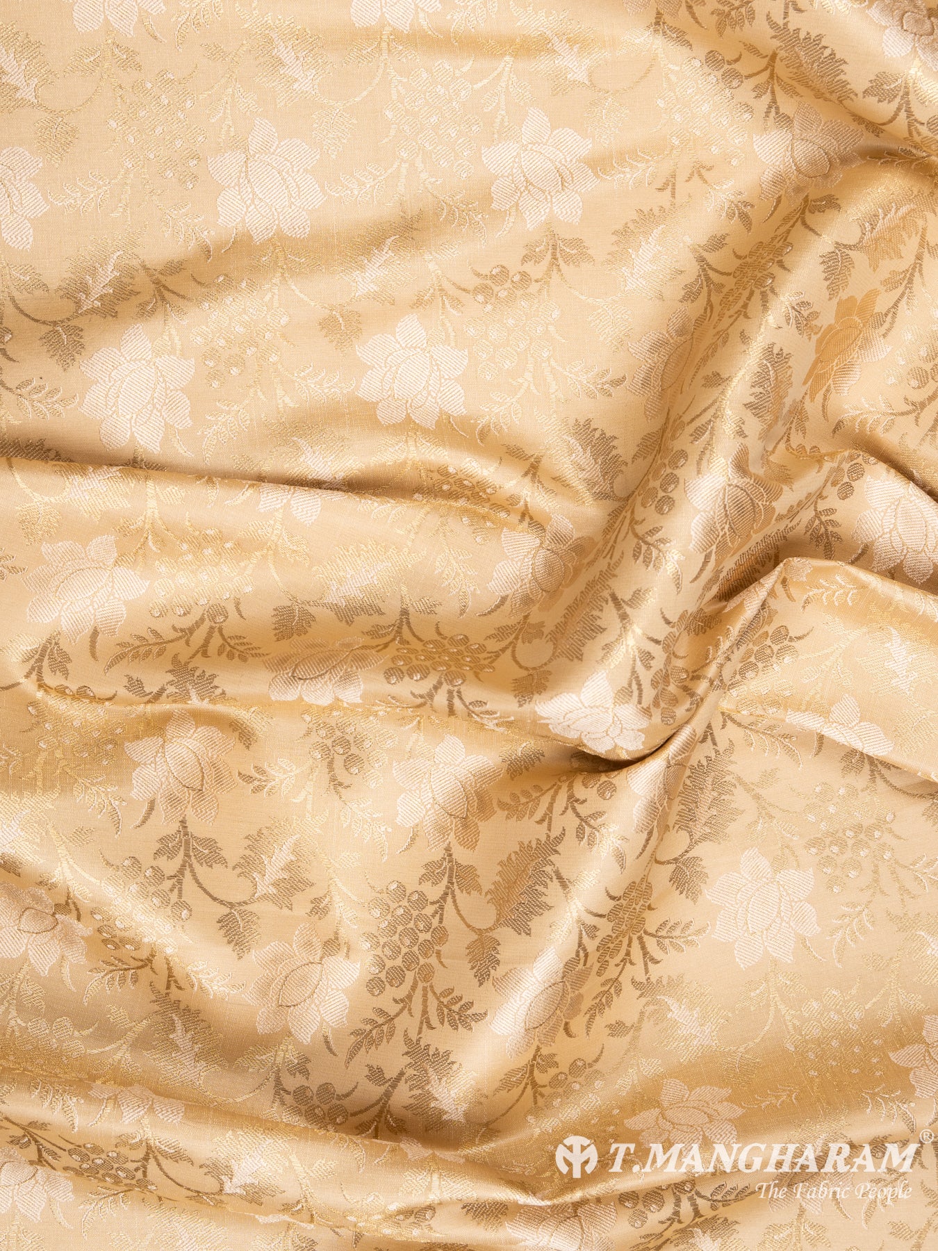 Gold Banaras Fabric - EC5232 view-4