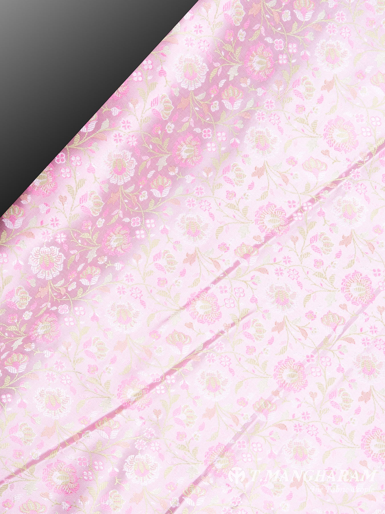 Pink Banaras Fabric - EB4359 view-2