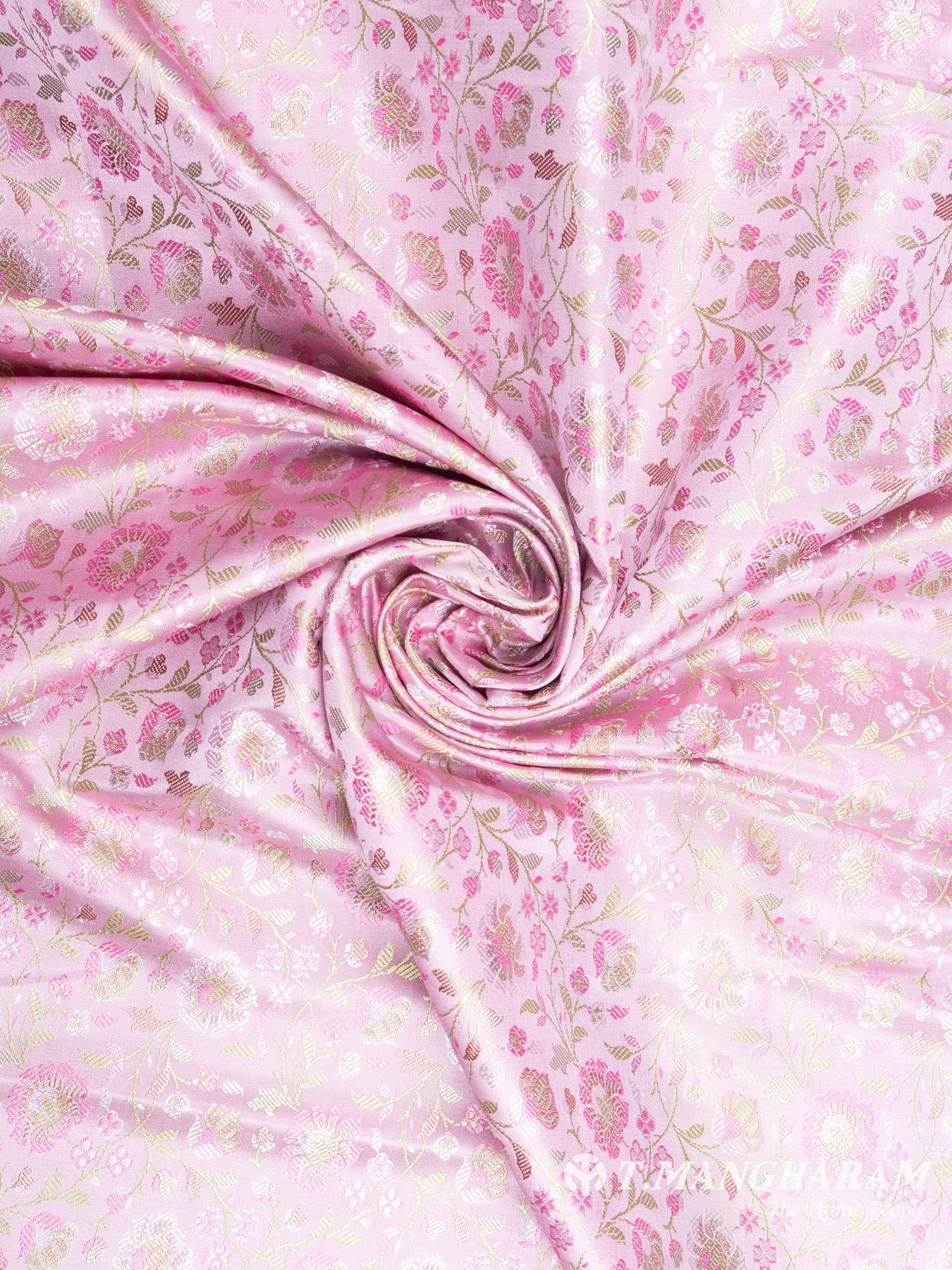 Pink Banaras Fabric - EB4359 view-1