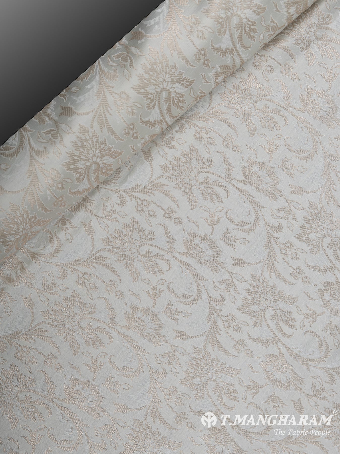 Cream Banaras Fabric - EC5244 view-2