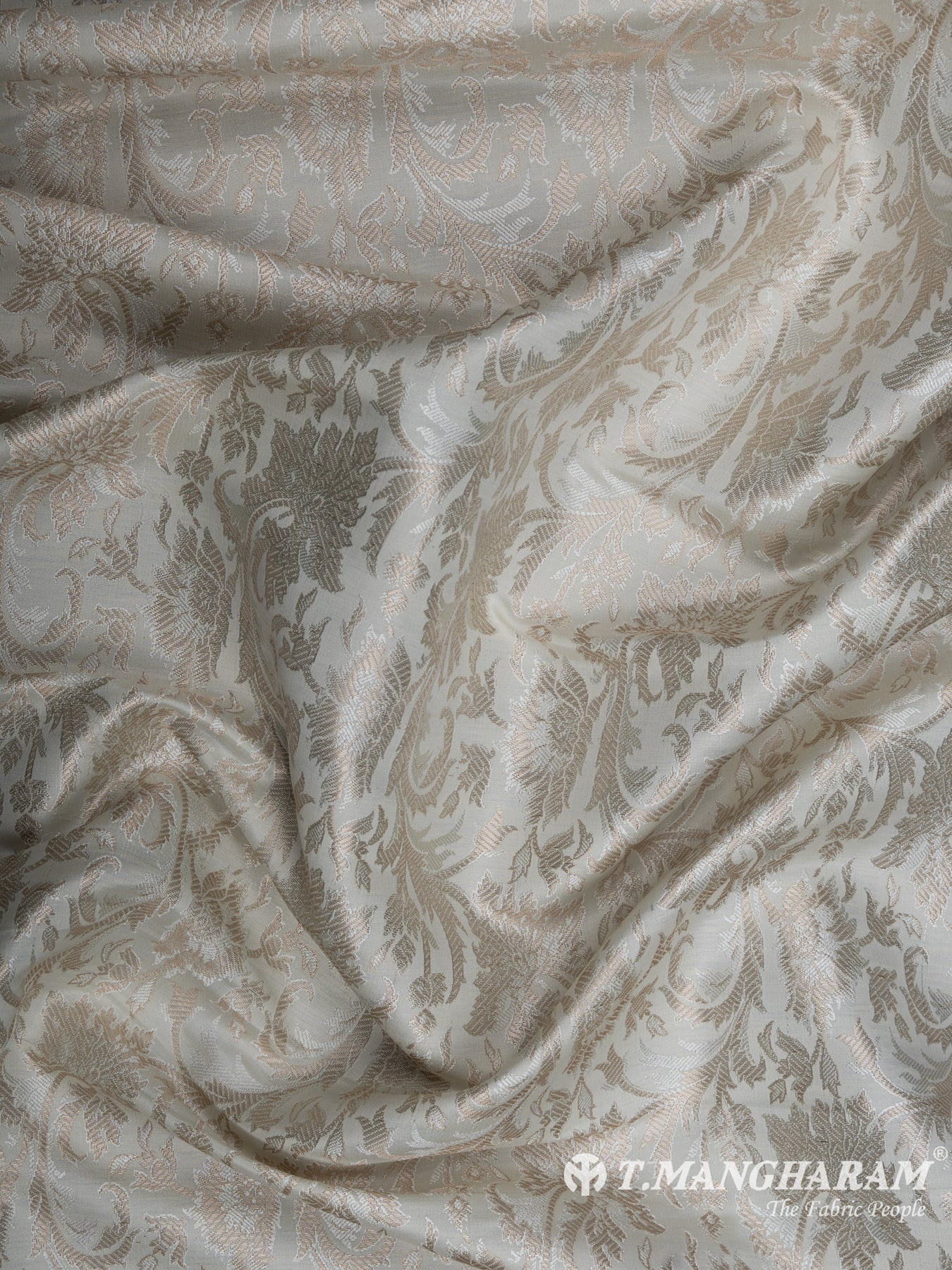 Cream Banaras Fabric - EC5244 view-4