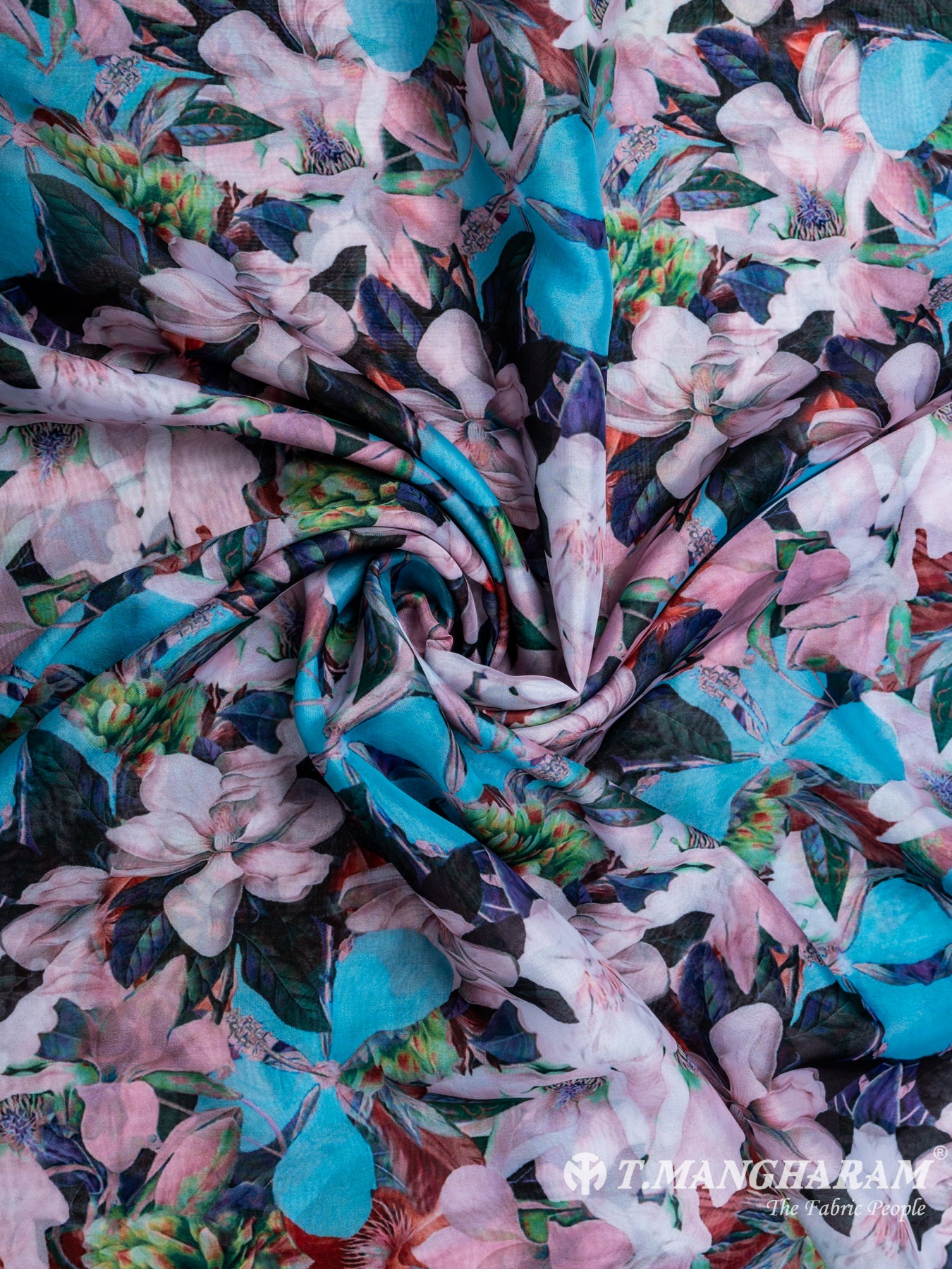 Black Organza Tissue Fabric - EC7049 view-1