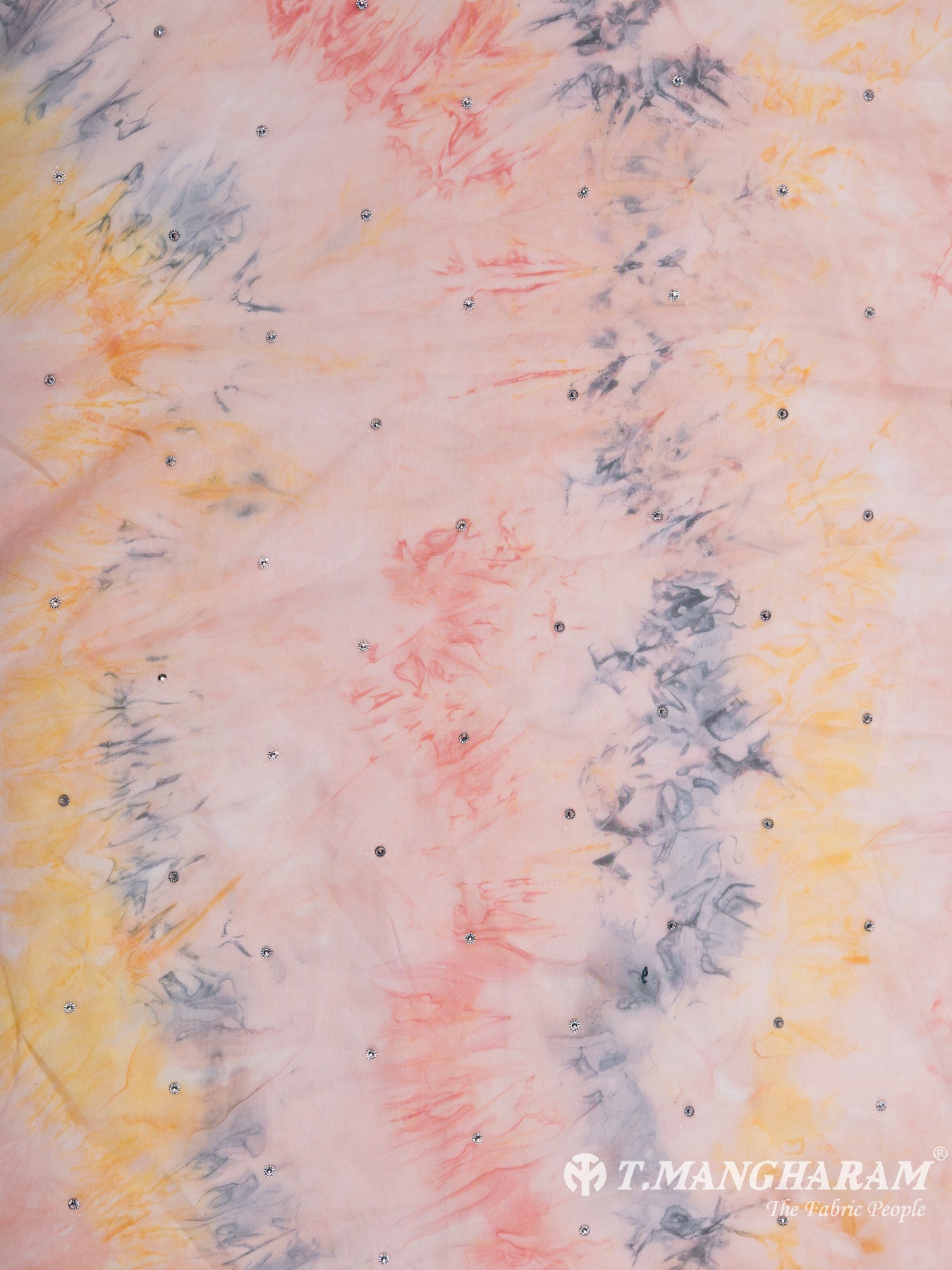 Multicolor Organza Tissue Fabric - EA1868 view-3