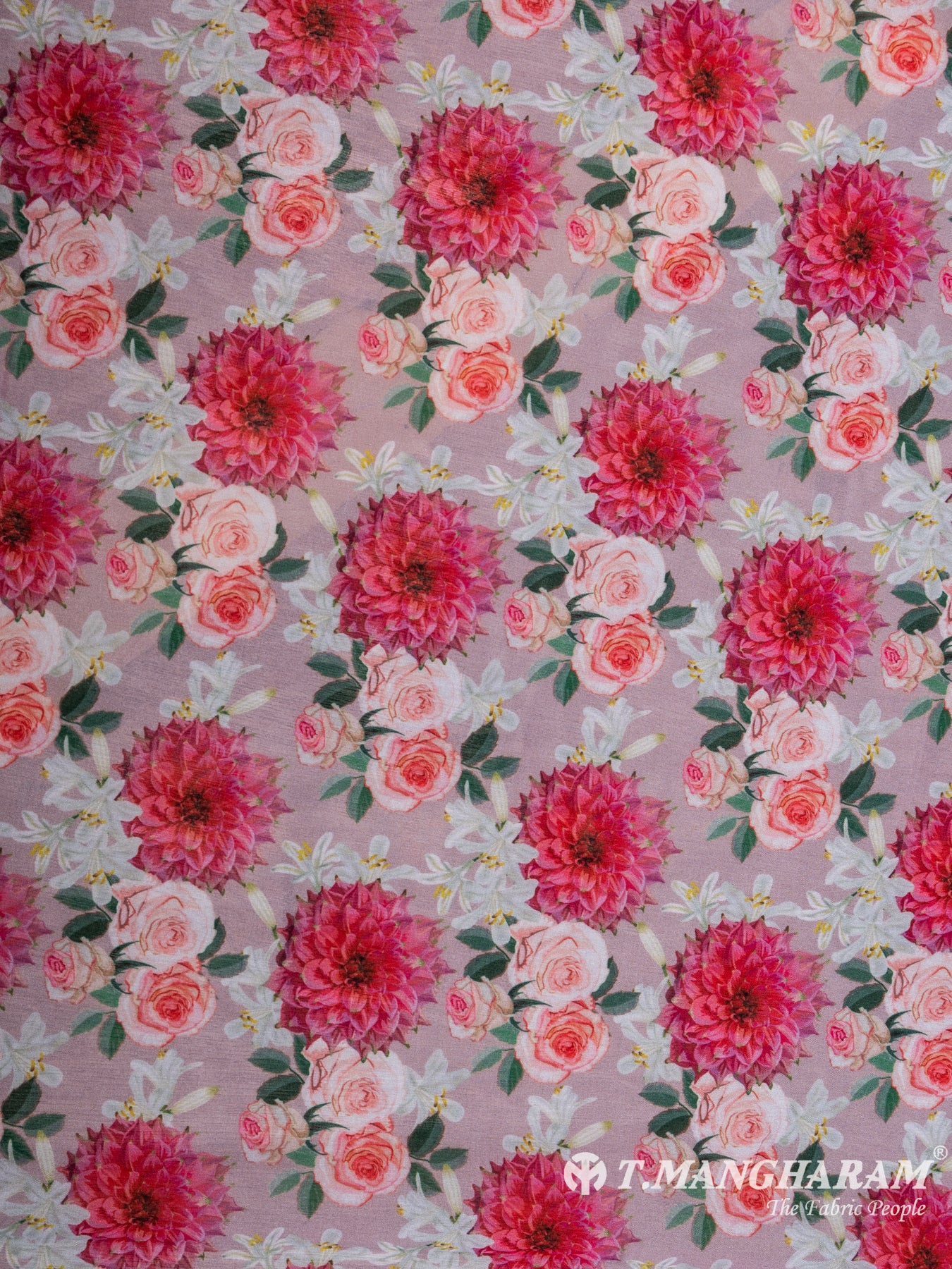 Pink Organza Tissue Fabric - EC7038 view-3