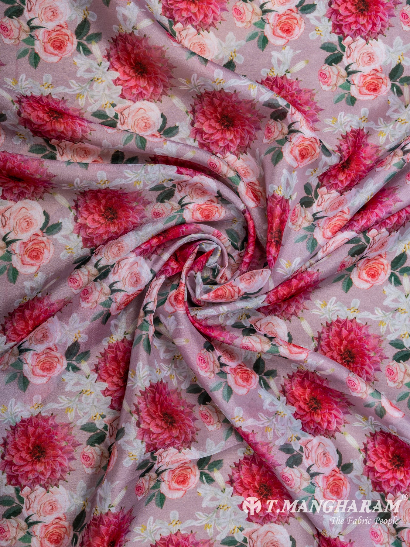 Pink Organza Tissue Fabric - EC7038 view-1