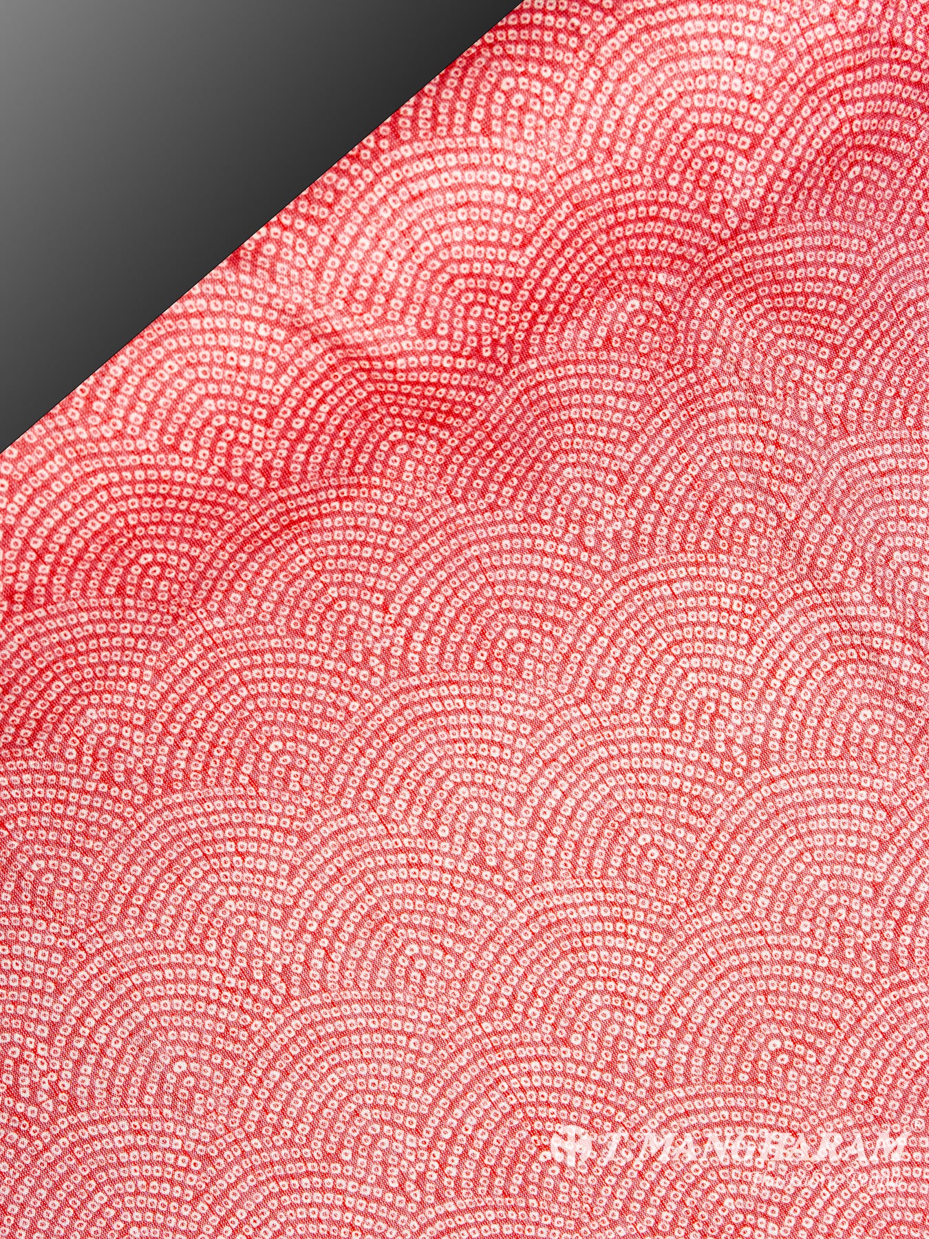 Peach Rayon Cotton Fabric - EC5356 view-2