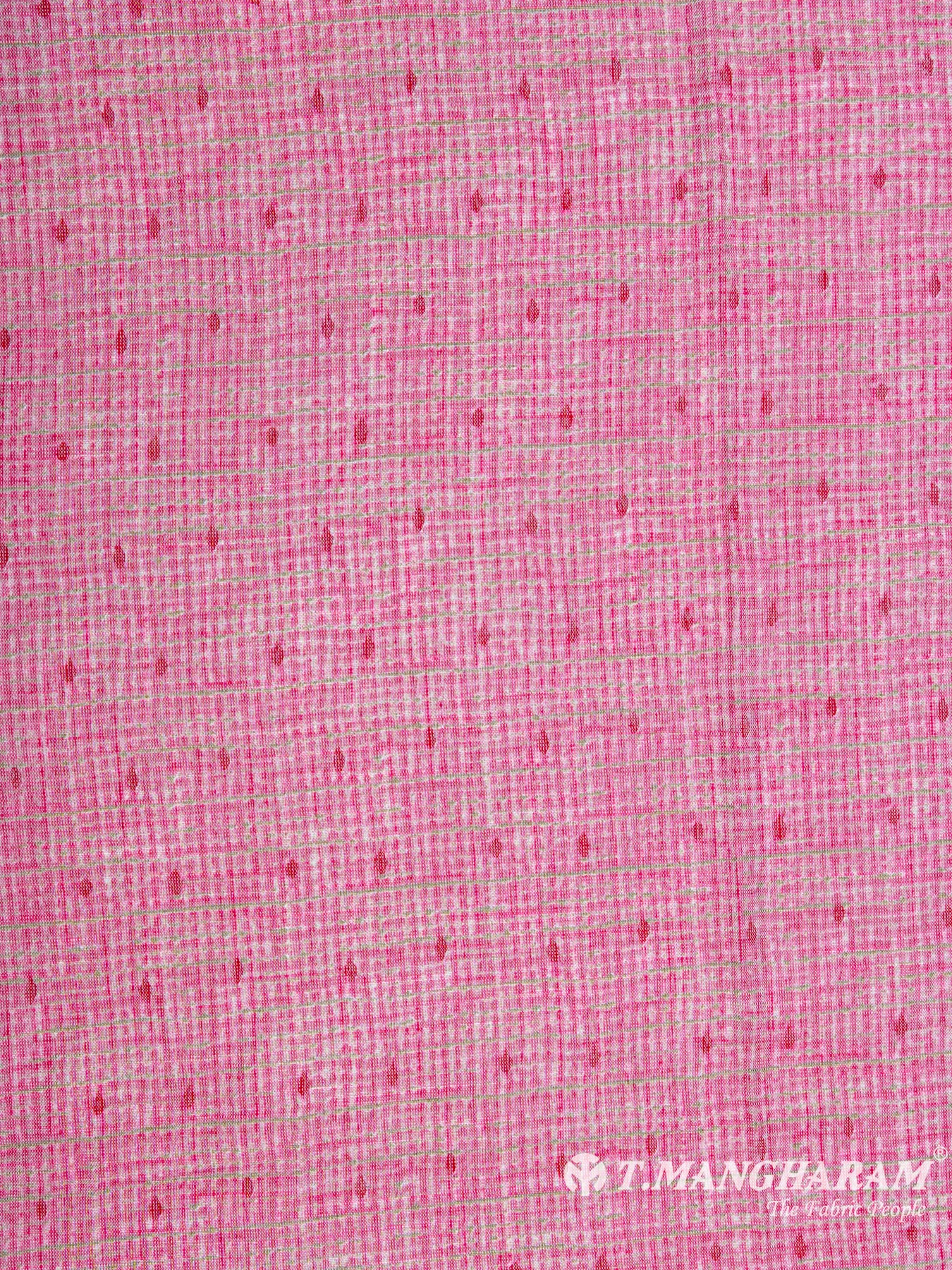 Pink Rayon Cotton Fabric - EC5354 view-3