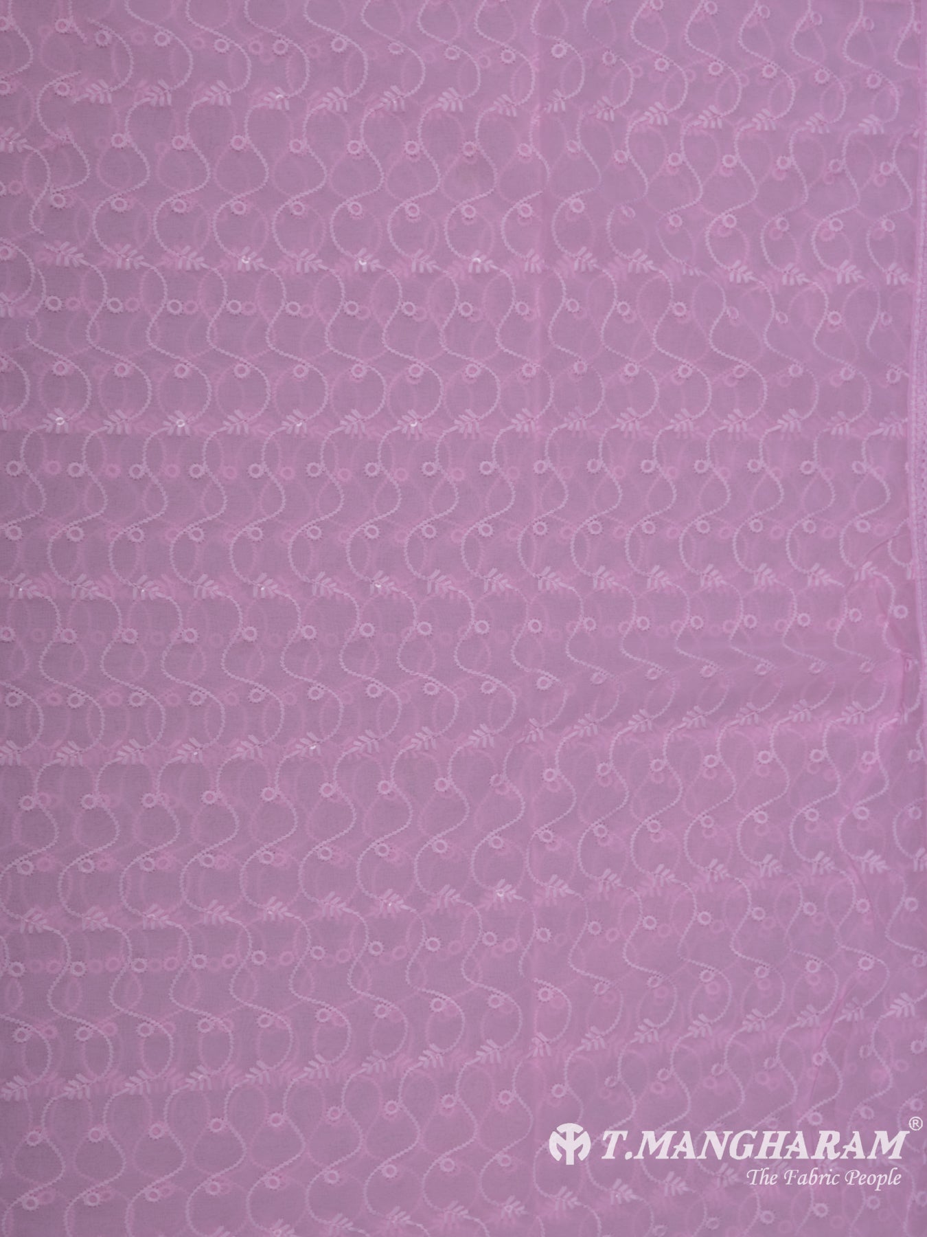 Pink Georgette Chudidhar Fabric Set - EG1598 view-4