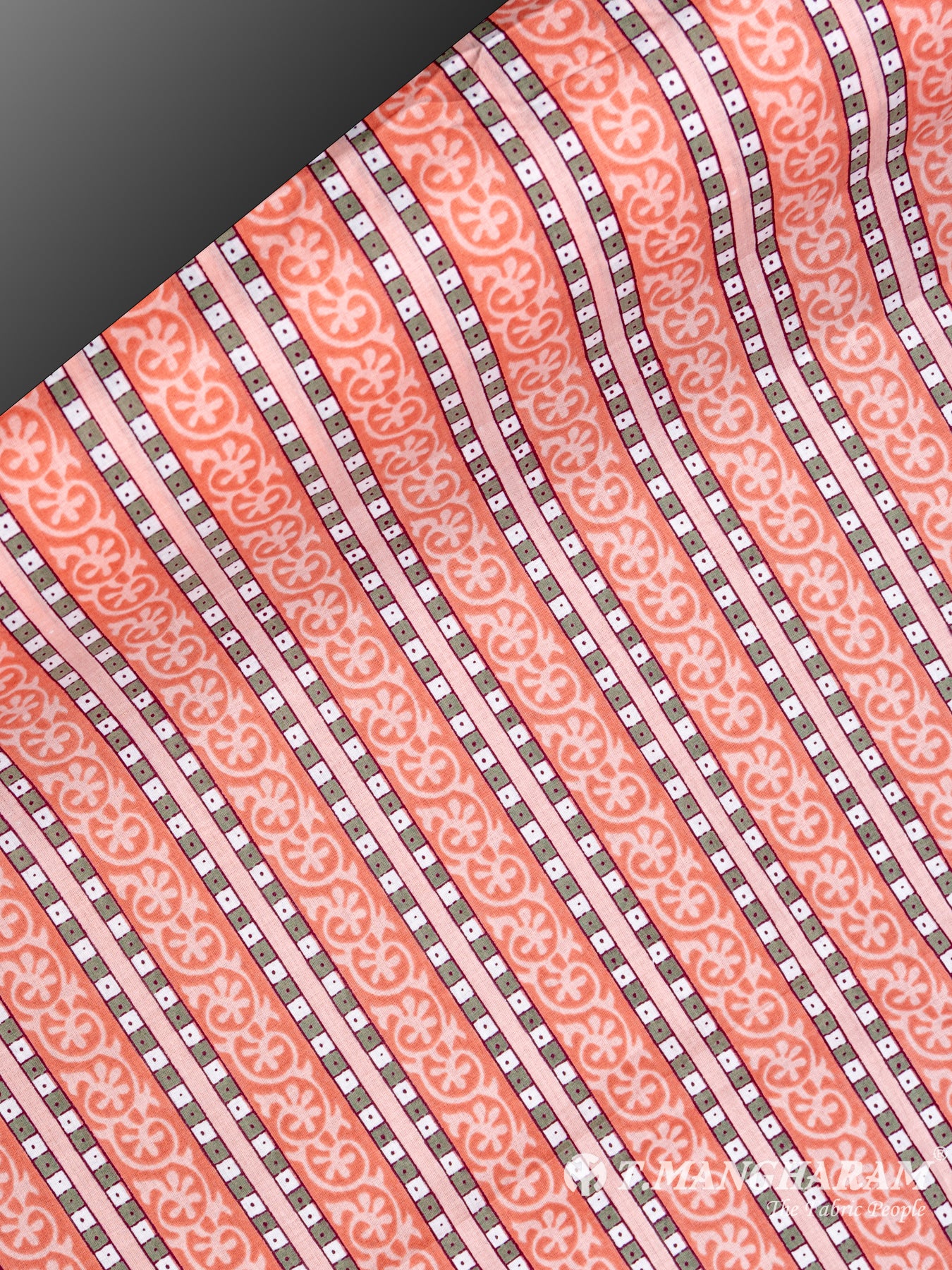 Peach Cotton Fabric - EC5290 view-2