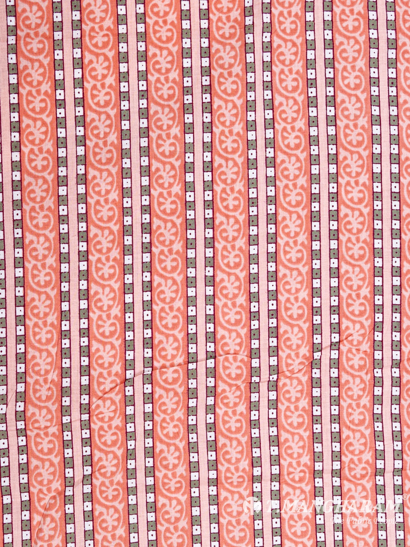 Peach Cotton Fabric - EC5290 view-3