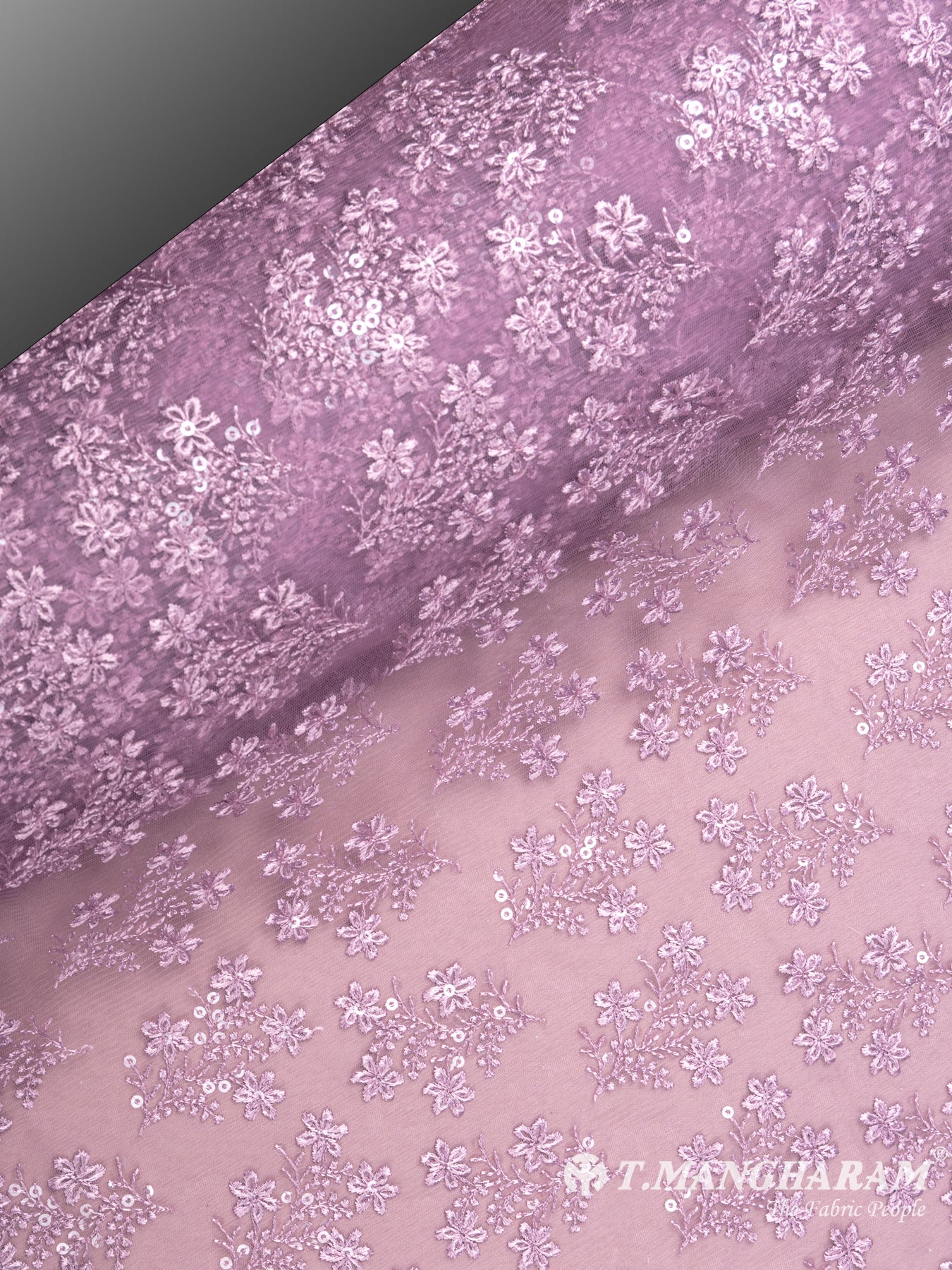Violet Fancy Net Fabric - EC7201 view-2