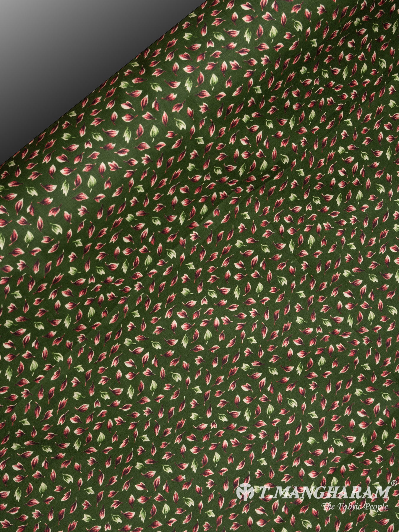 Green Cotton Fabric - EB5010 view-2