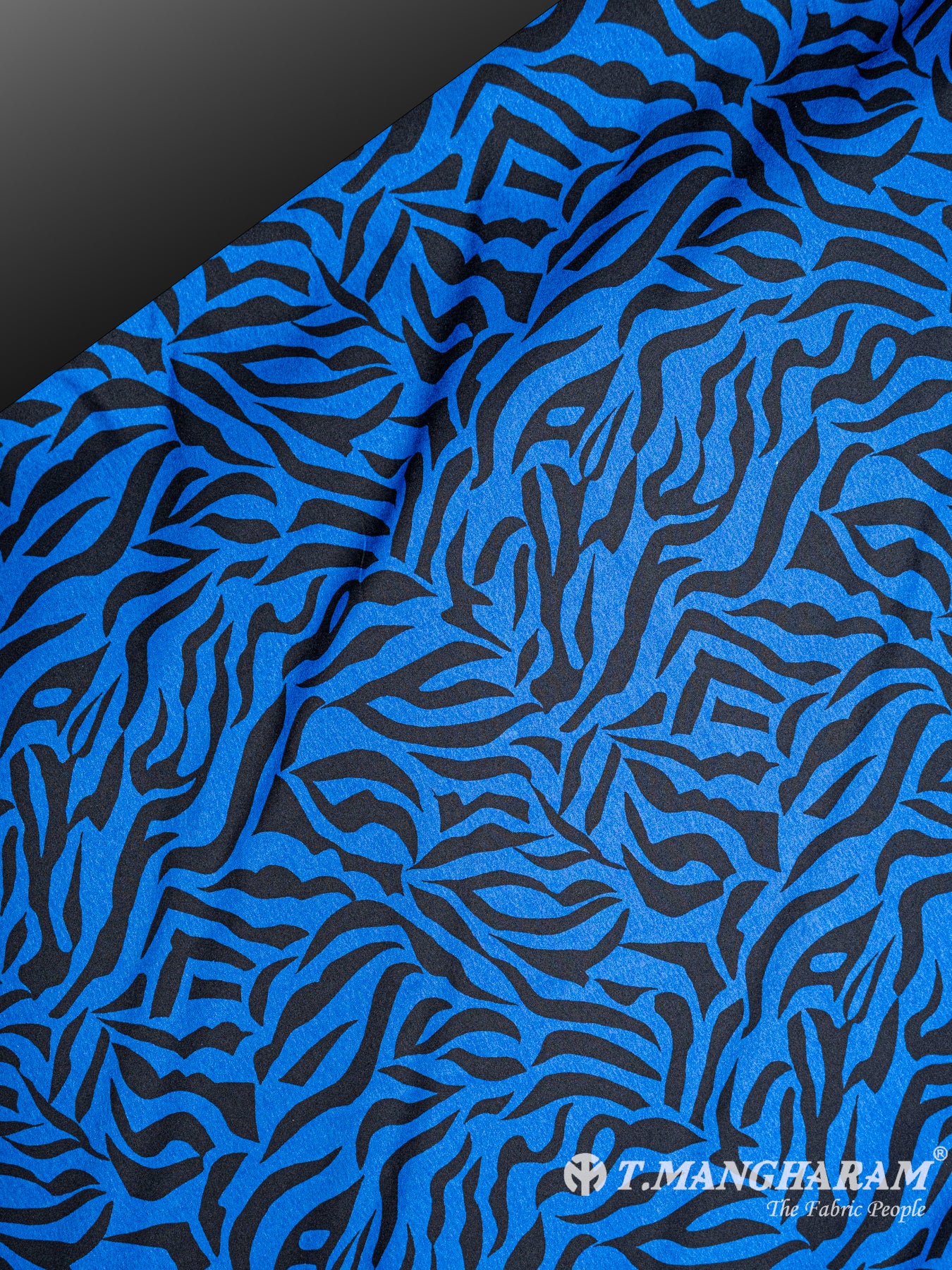 Blue Crepe Fabric - EC5470 view-2