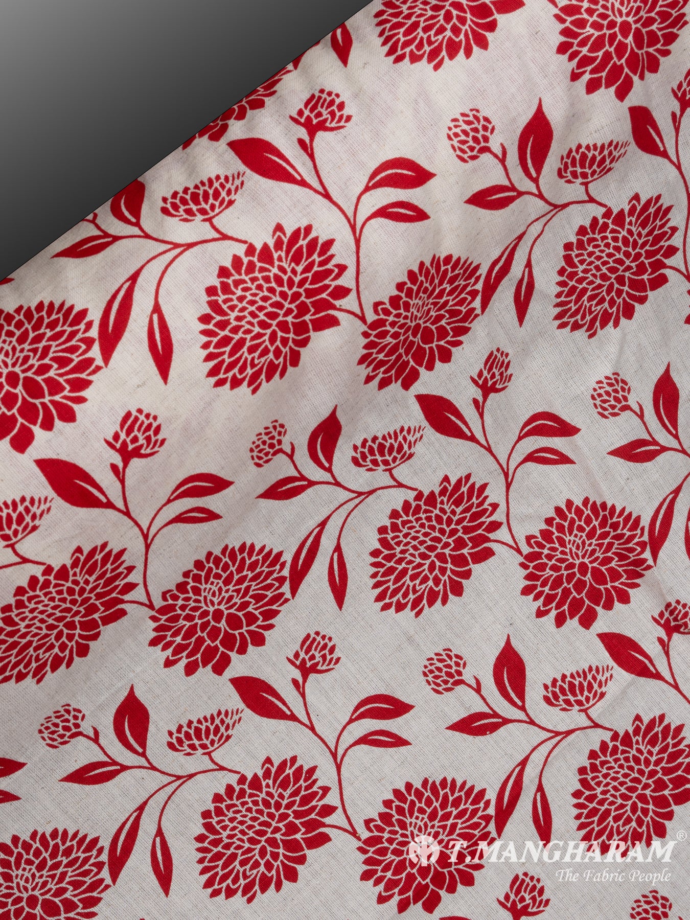 Cream Cotton Fabric - EB5143 view-2