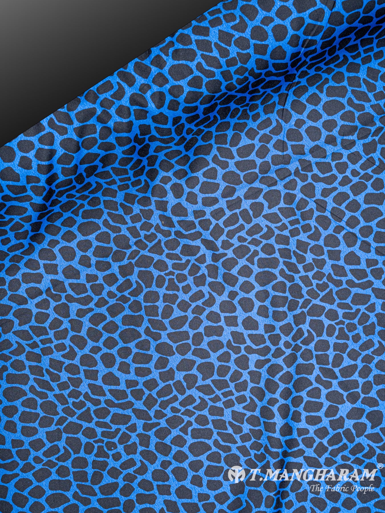 Blue Crepe Fabric - EC5467 view-2