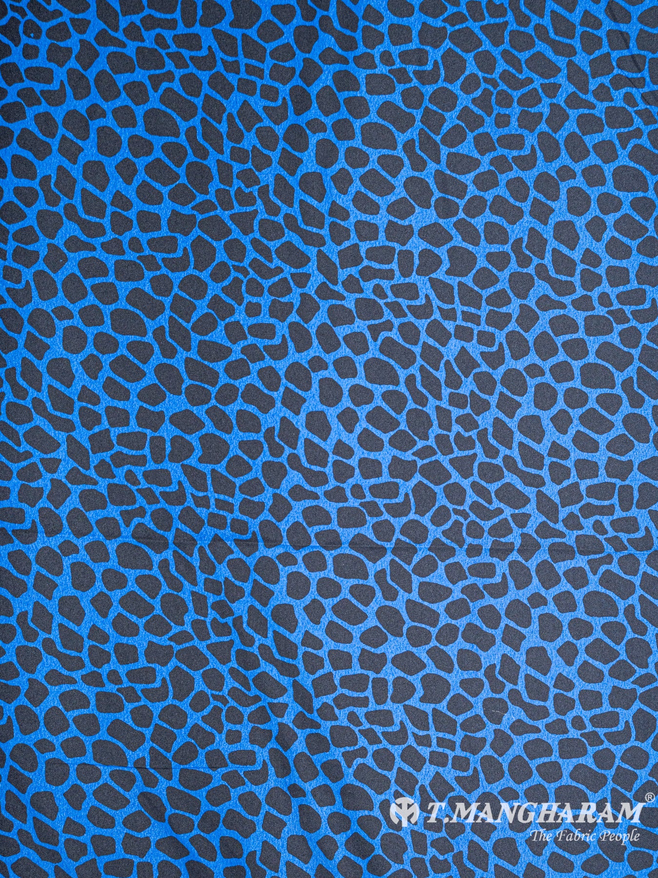Blue Crepe Fabric - EC5467 view-3
