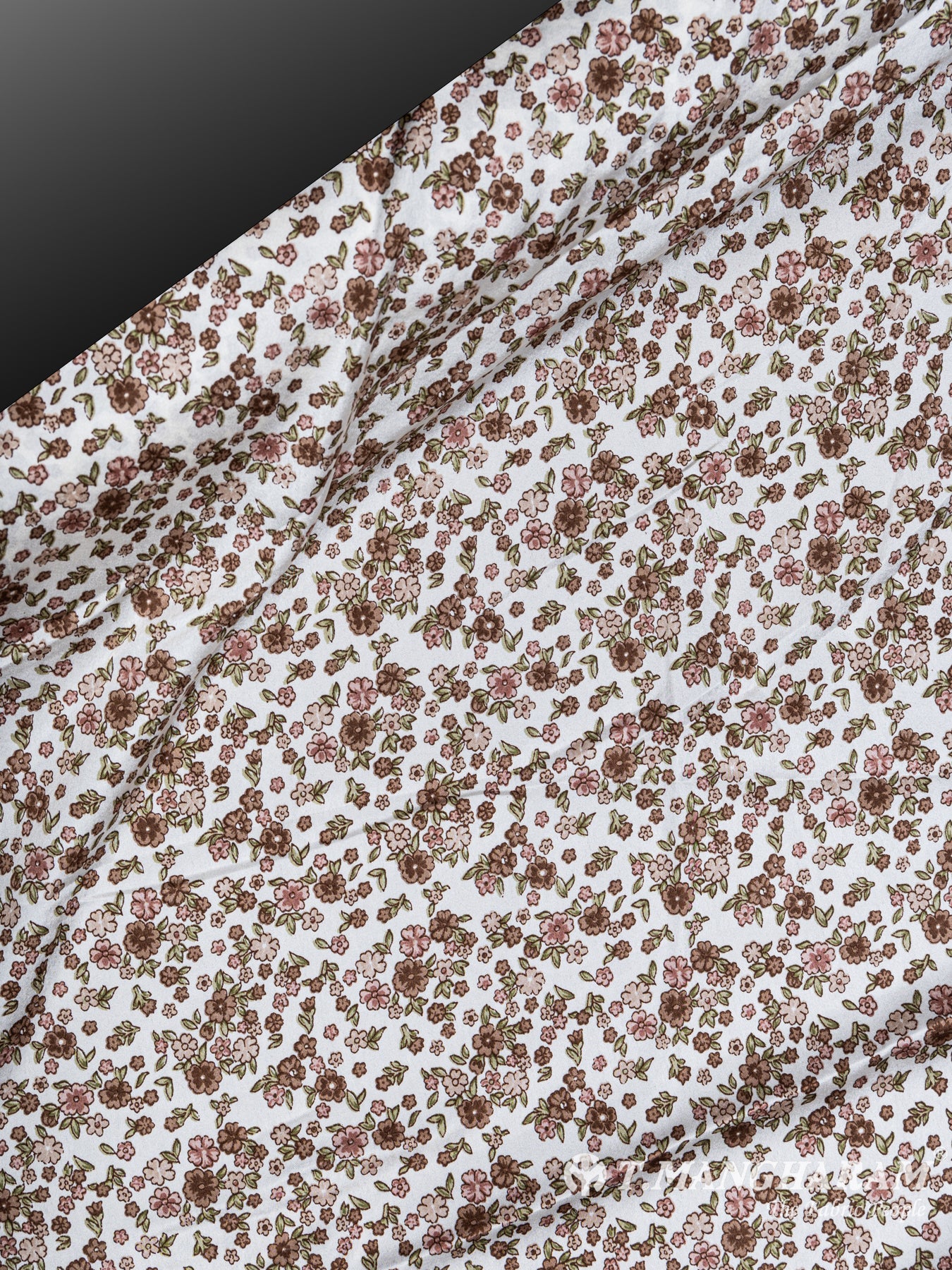 White Crepe Fabric - EC5494 view-2