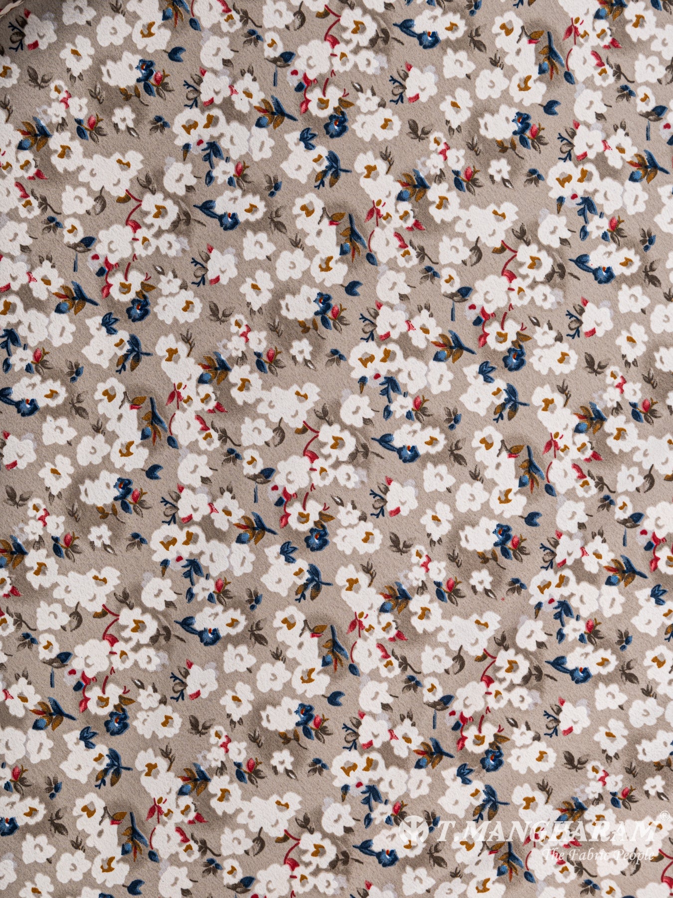 Brown Crepe Fabric - EC5465 view-3
