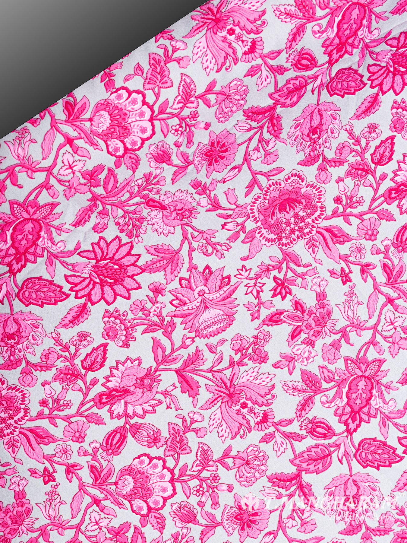 Grey Crepe Fabric - EC5600 view-2