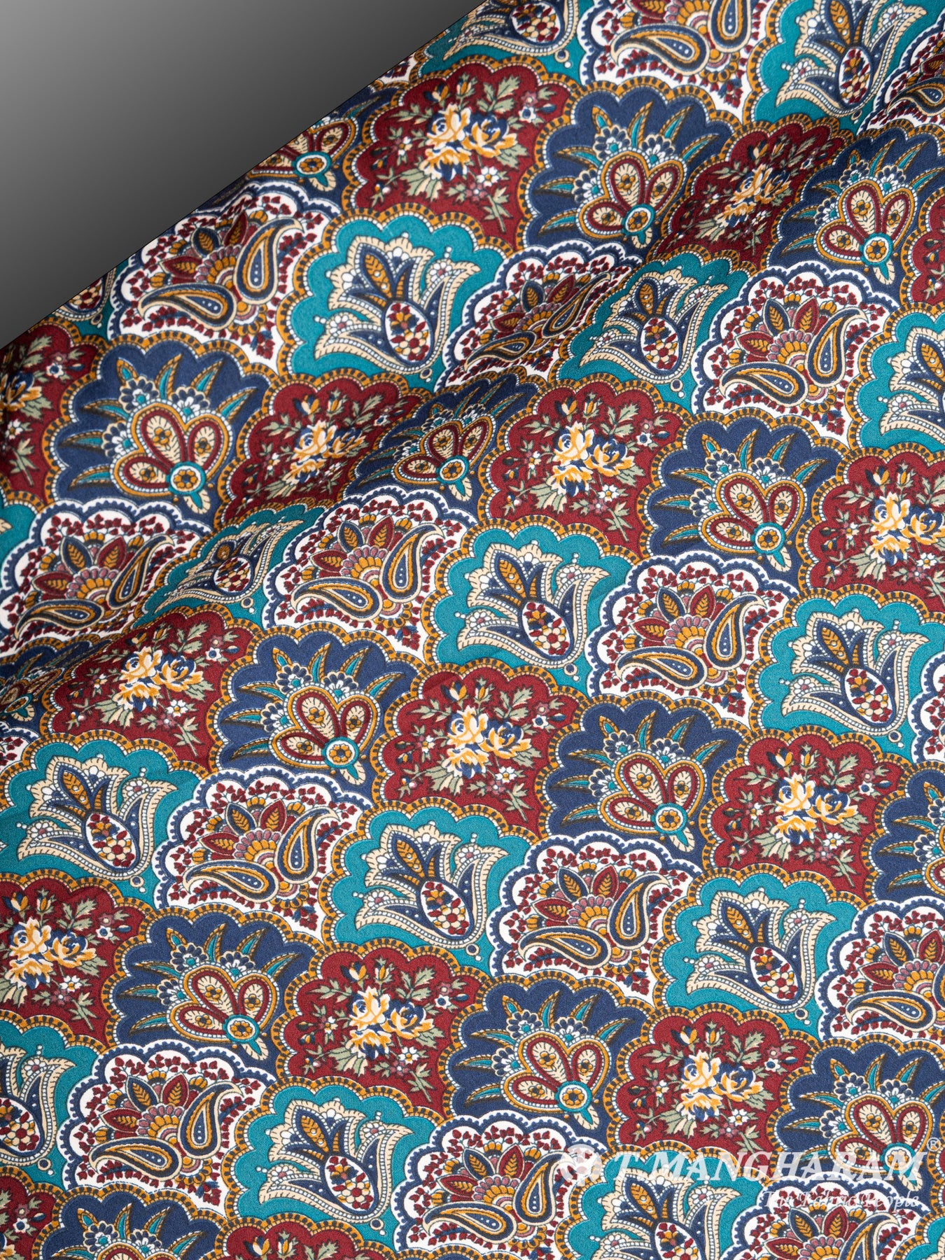 Multicolor Crepe Fabric - EC5623 view-2