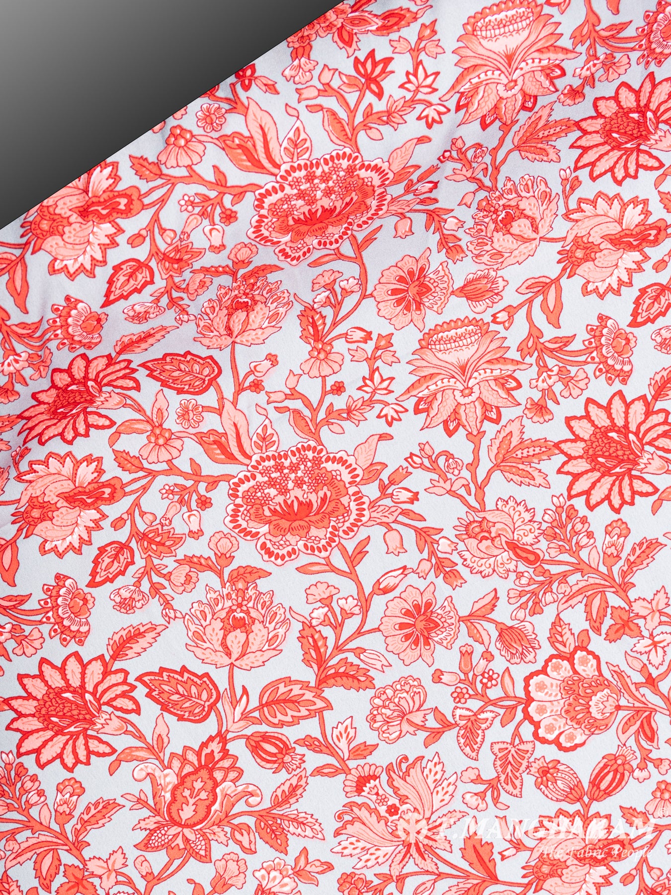 Grey Crepe Fabric - EC5600 view-2