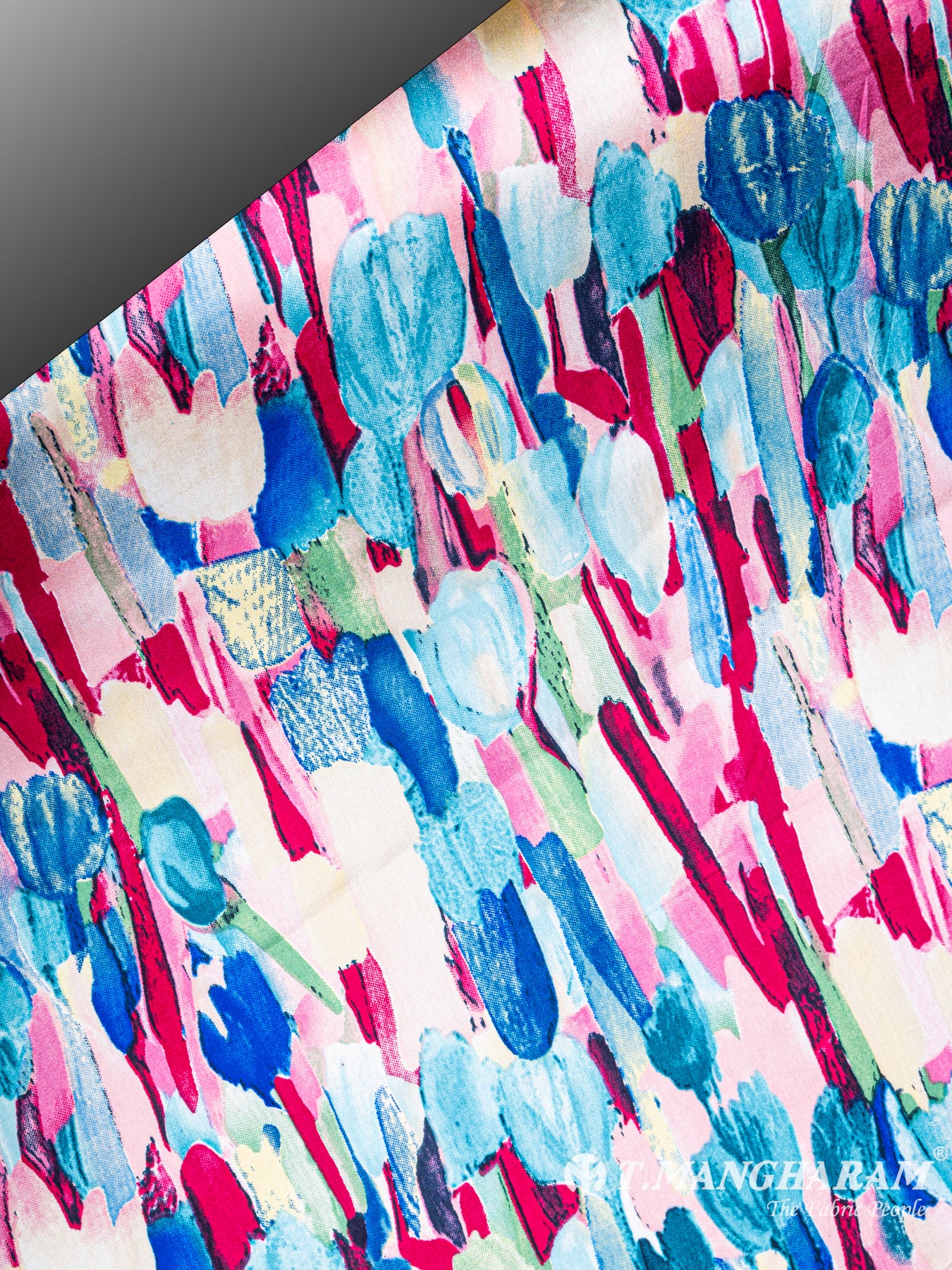 Multicolor Crepe Fabric - EC5554 view-2