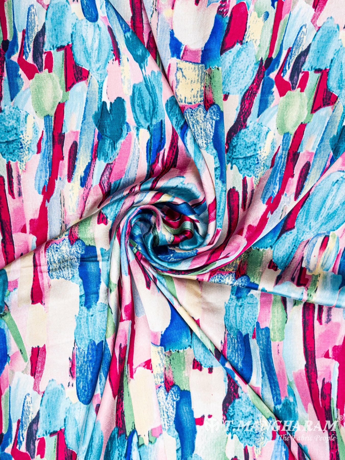 Multicolor Crepe Fabric - EC5554 view-1