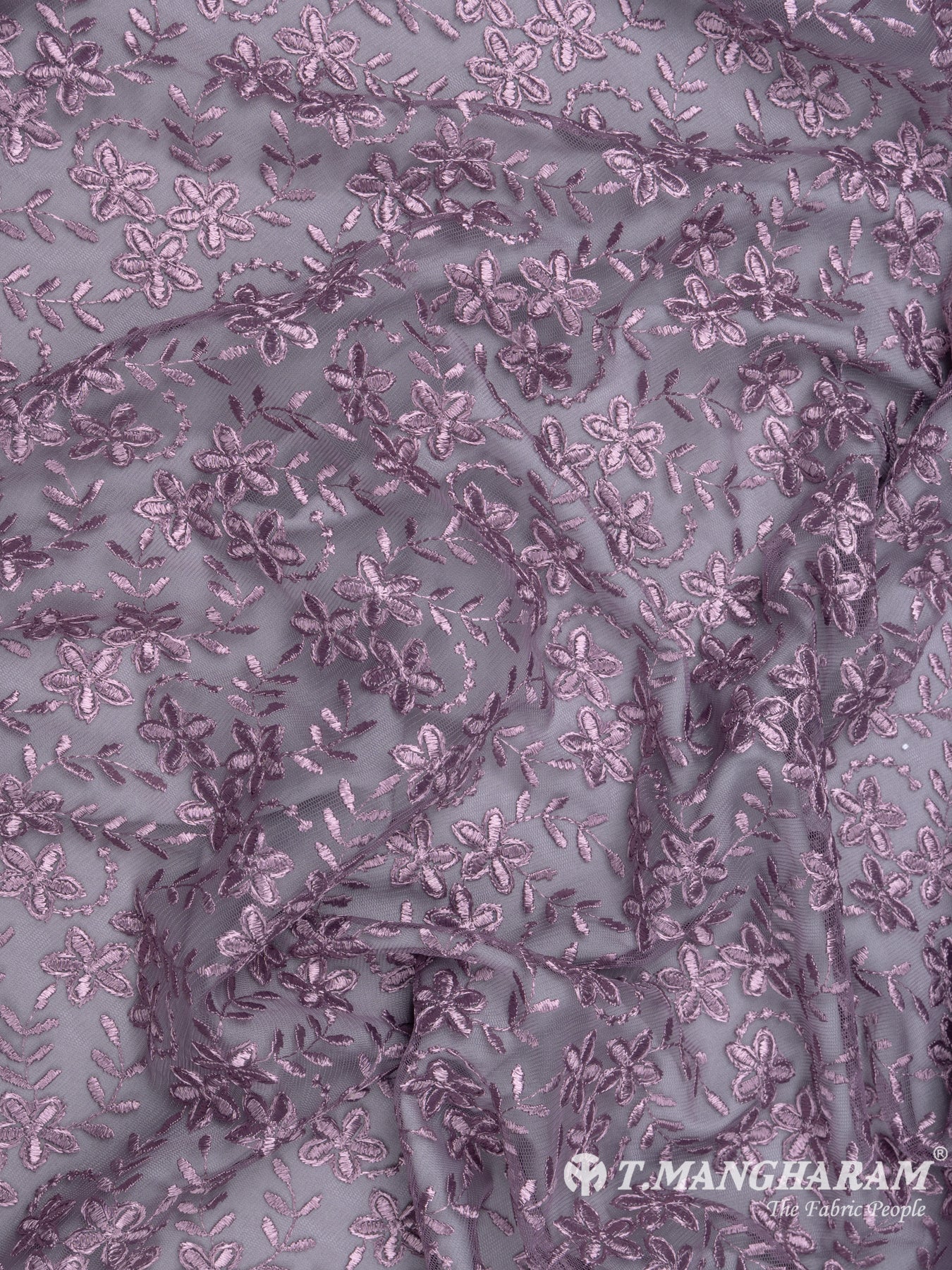 Violet Fancy Net Fabric - EC7506 view-4