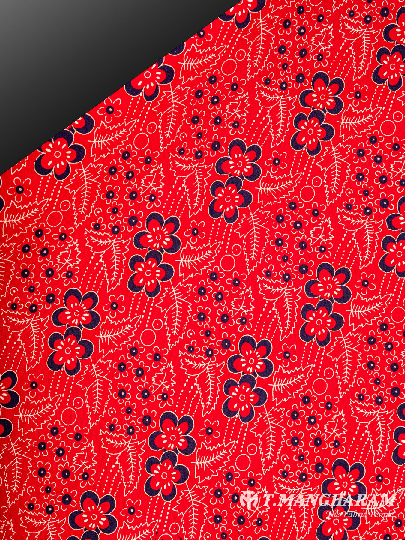 Pink Rayon Cotton Fabric - EC5704 view-2