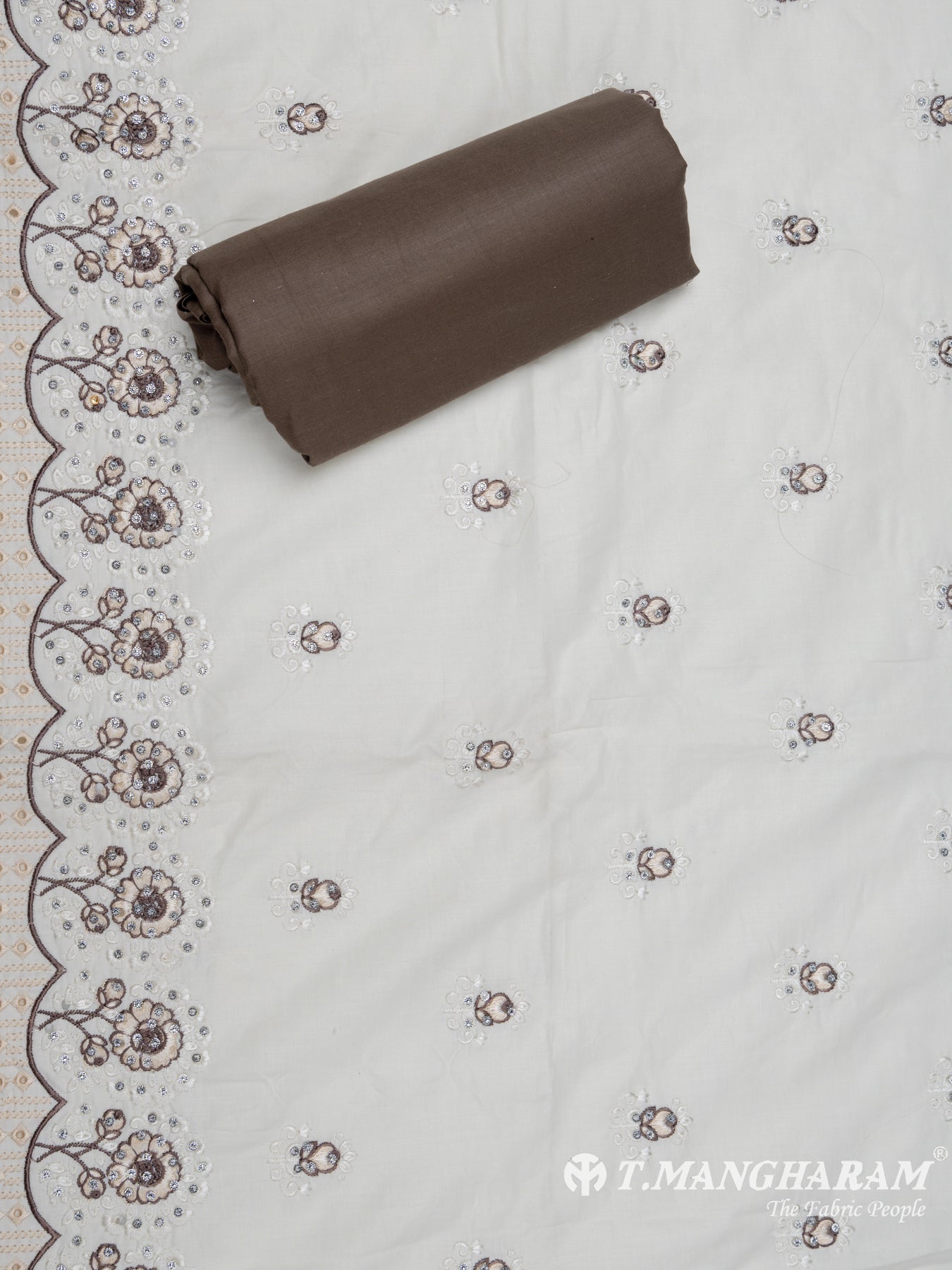 Multicolor Cotton Chudidhar Fabric Set - EH1521 view-2