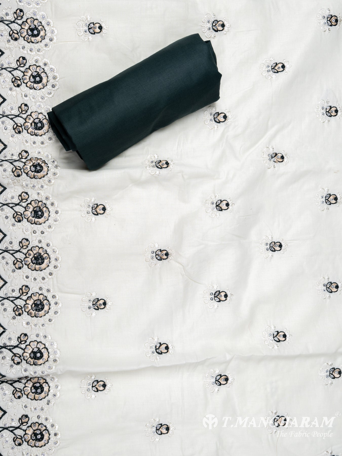 Multicolor Cotton Chudidhar Fabric Set - EH1518 view-2