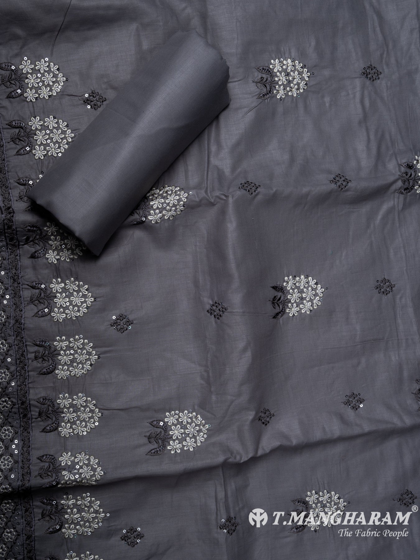 Multicolor Cotton Chudidhar Fabric Set - EH1523 view-2