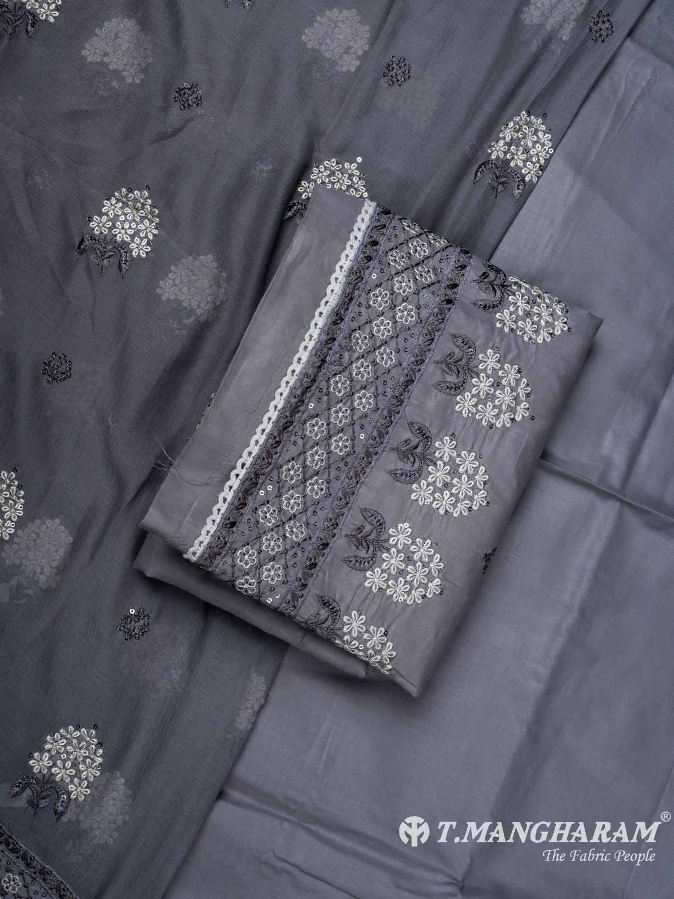 Multicolor Cotton Chudidhar Fabric Set - EH1523 view-1