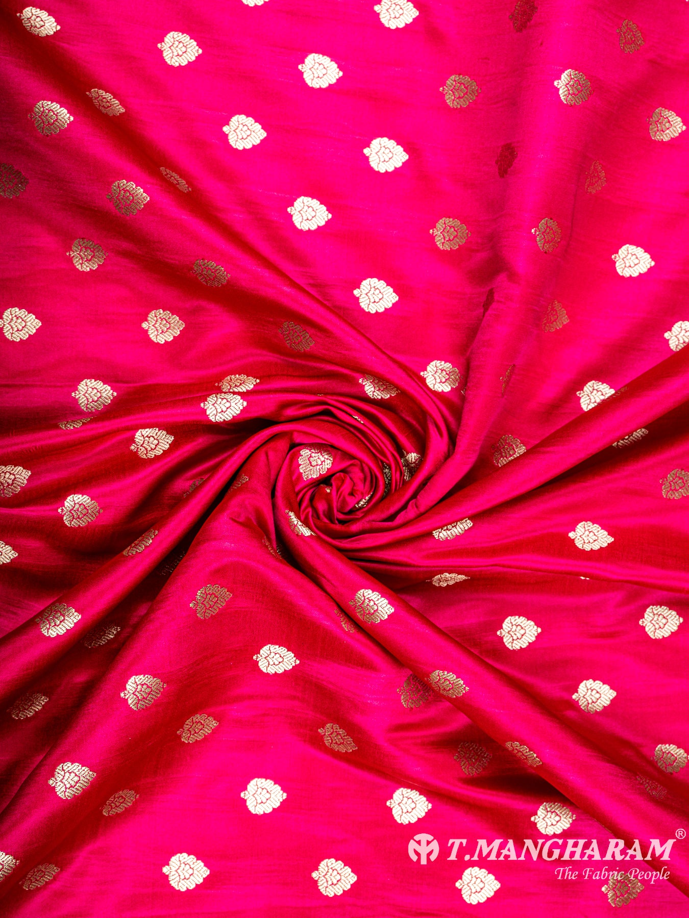 Pink Banaras Fabric - EC5782 view-1
