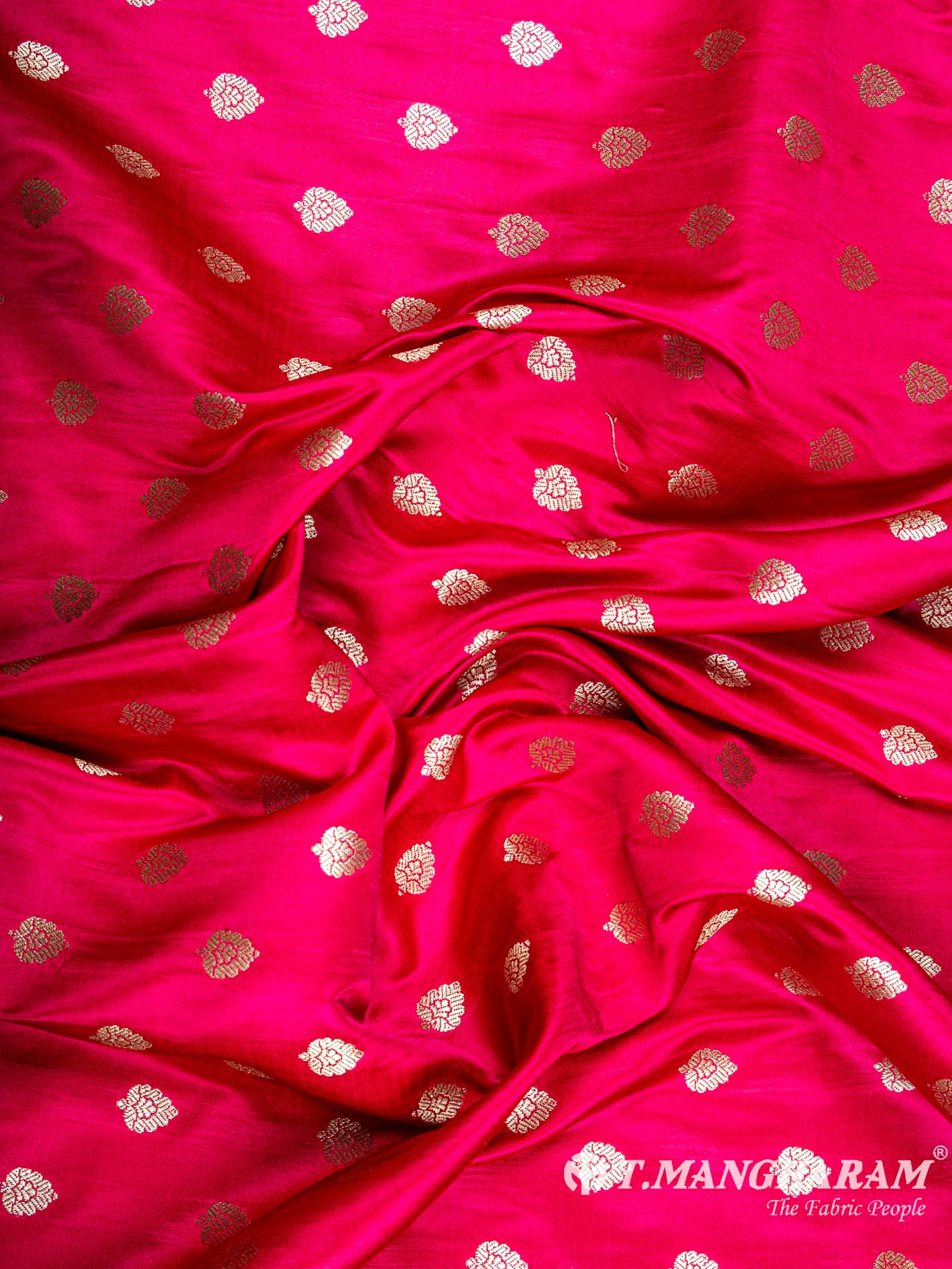 Pink Banaras Fabric - EC5782 view-4
