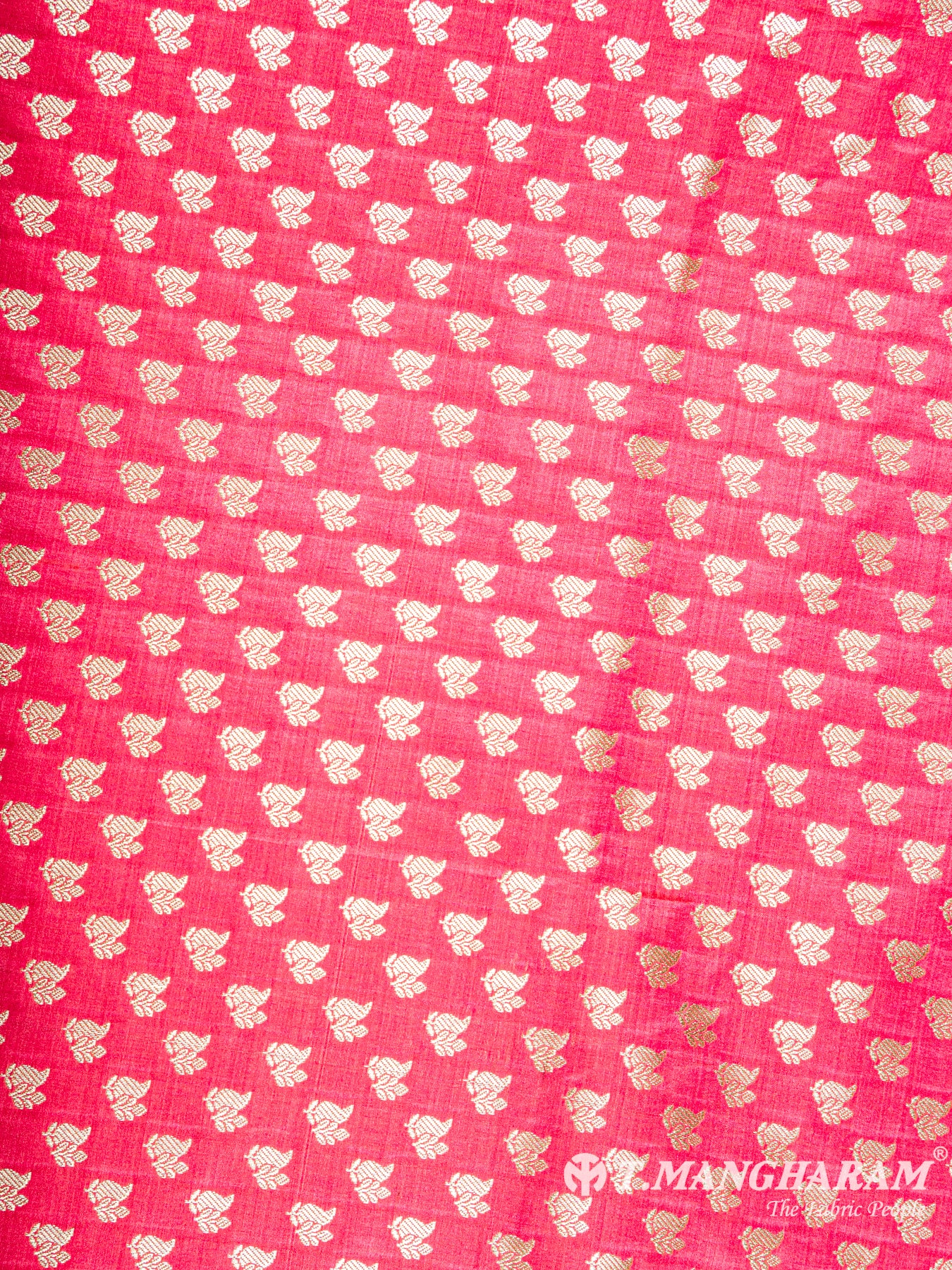 Pink Banaras Fabric - EC5794 view-3
