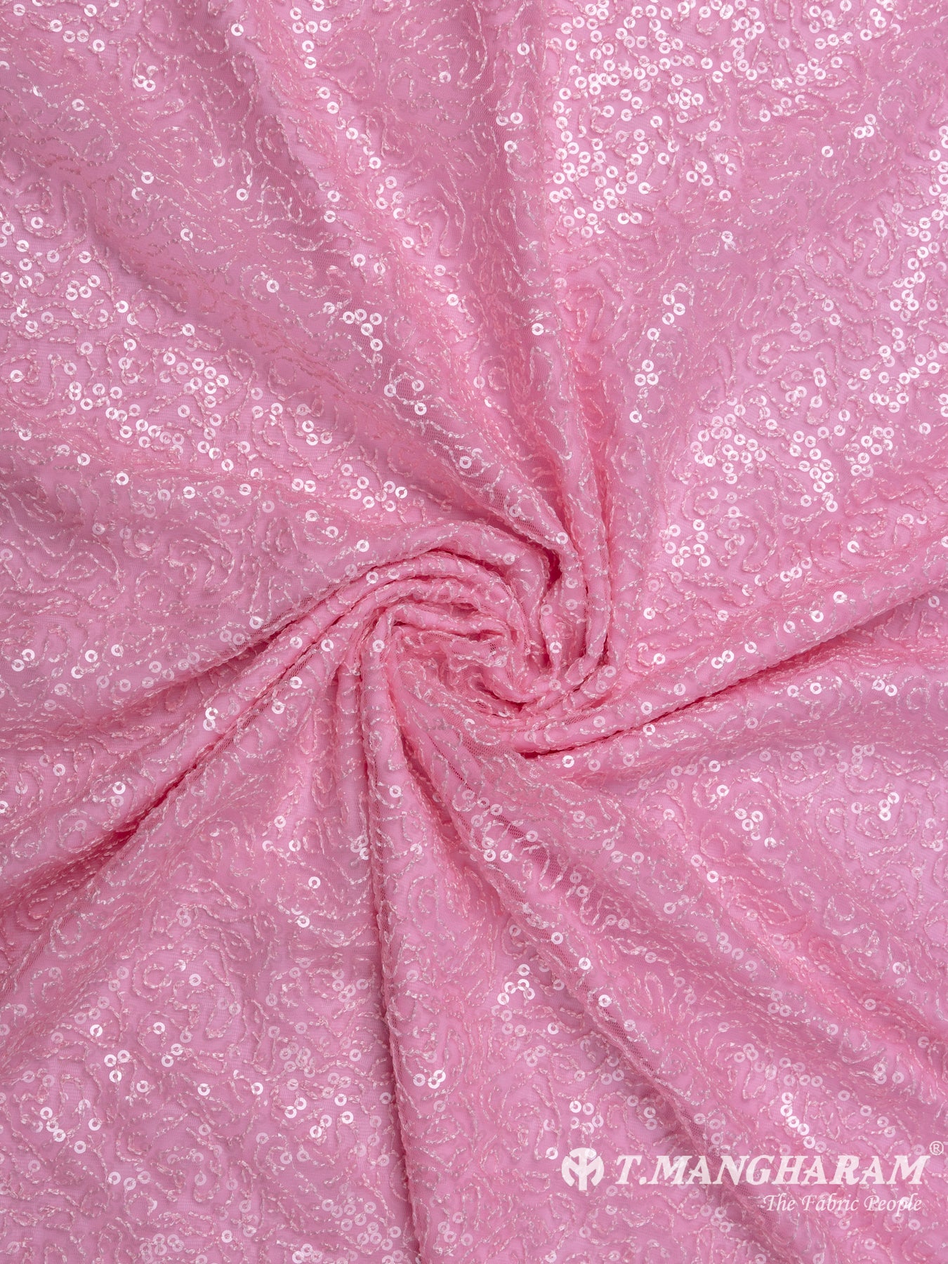 Pink Fancy Net Fabric - EB5306 view-1