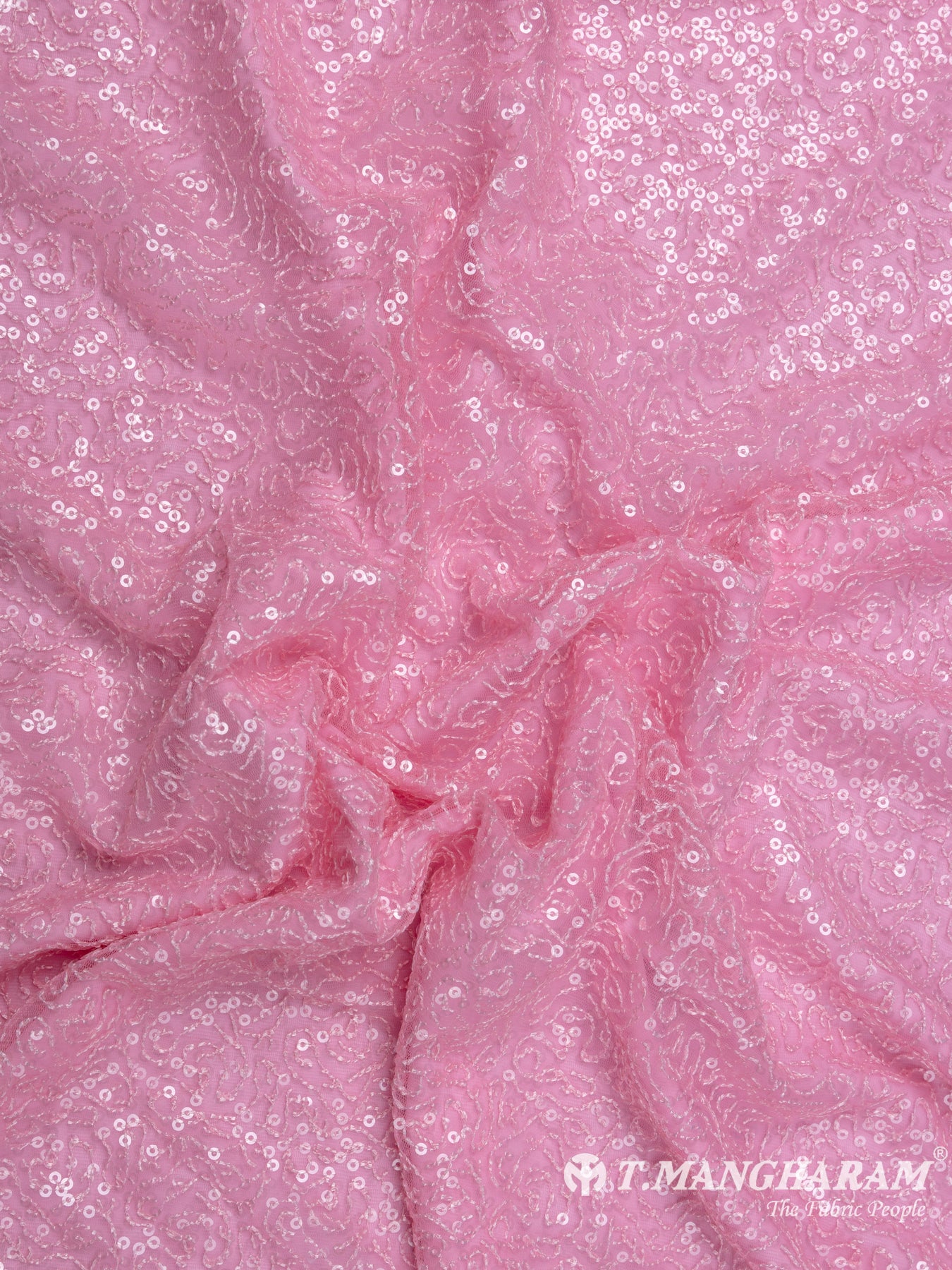 Pink Fancy Net Fabric - EB5306 view-4