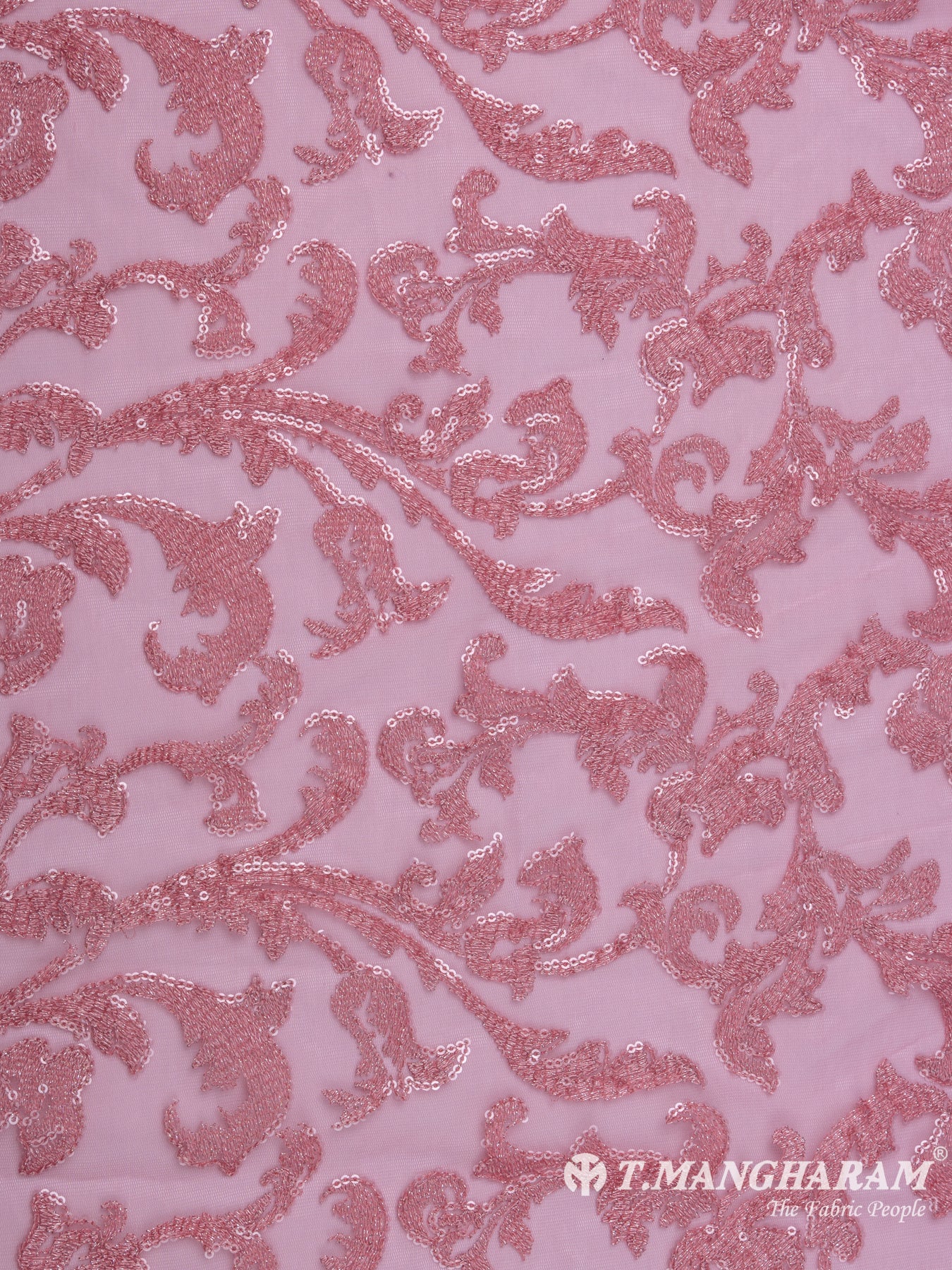 Pink Fancy Net Fabric - EC7638 view-3