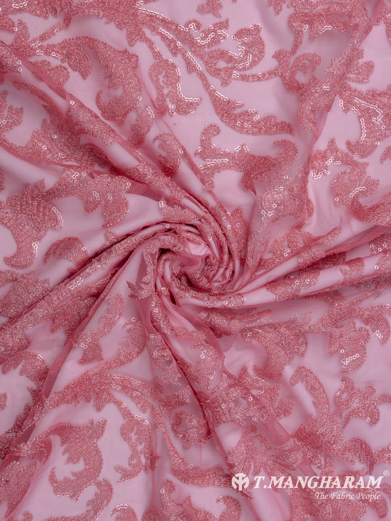 Pink Fancy Net Fabric - EC7638 view-1