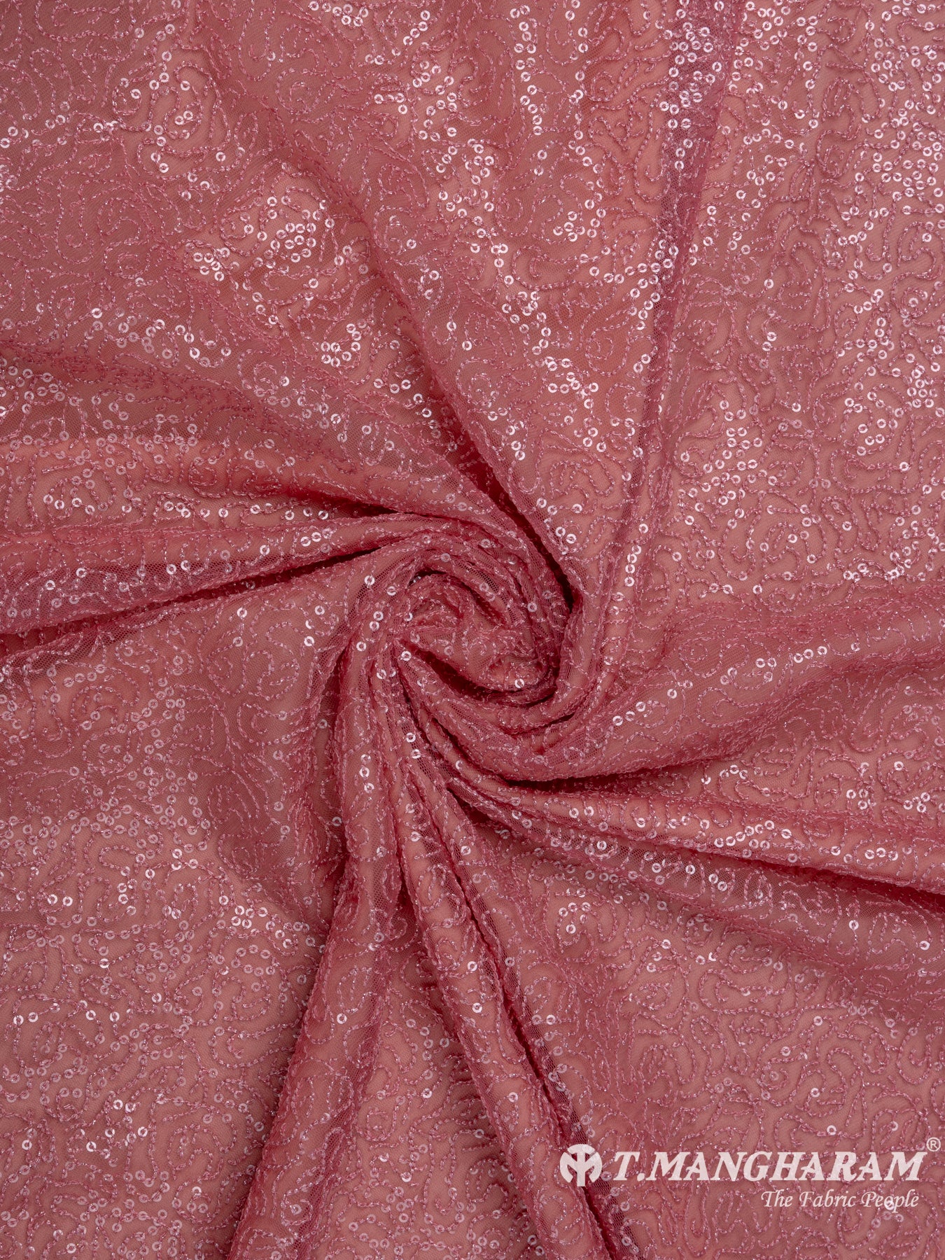 Pink Fancy Net Fabric - EC7654 view-1