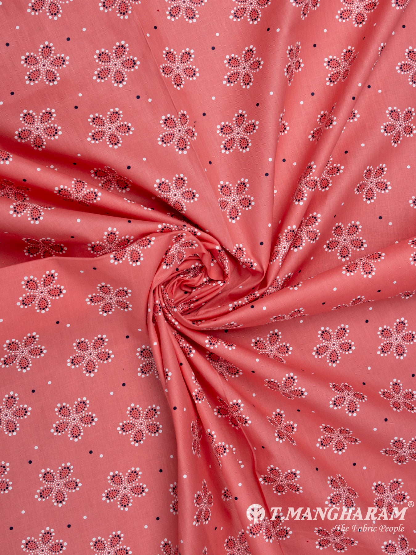 Pink Cotton Fabric - EB5364 view-1