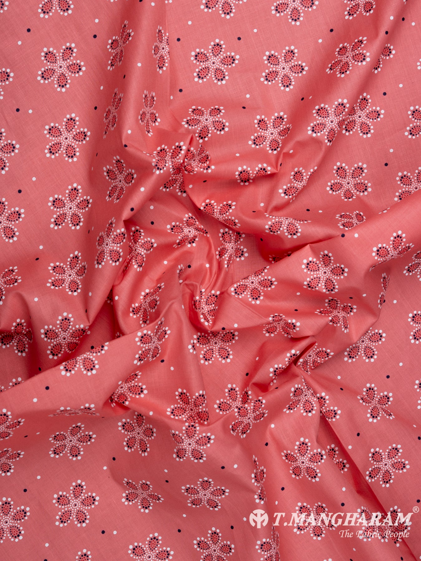 Pink Cotton Fabric - EB5364 view-4