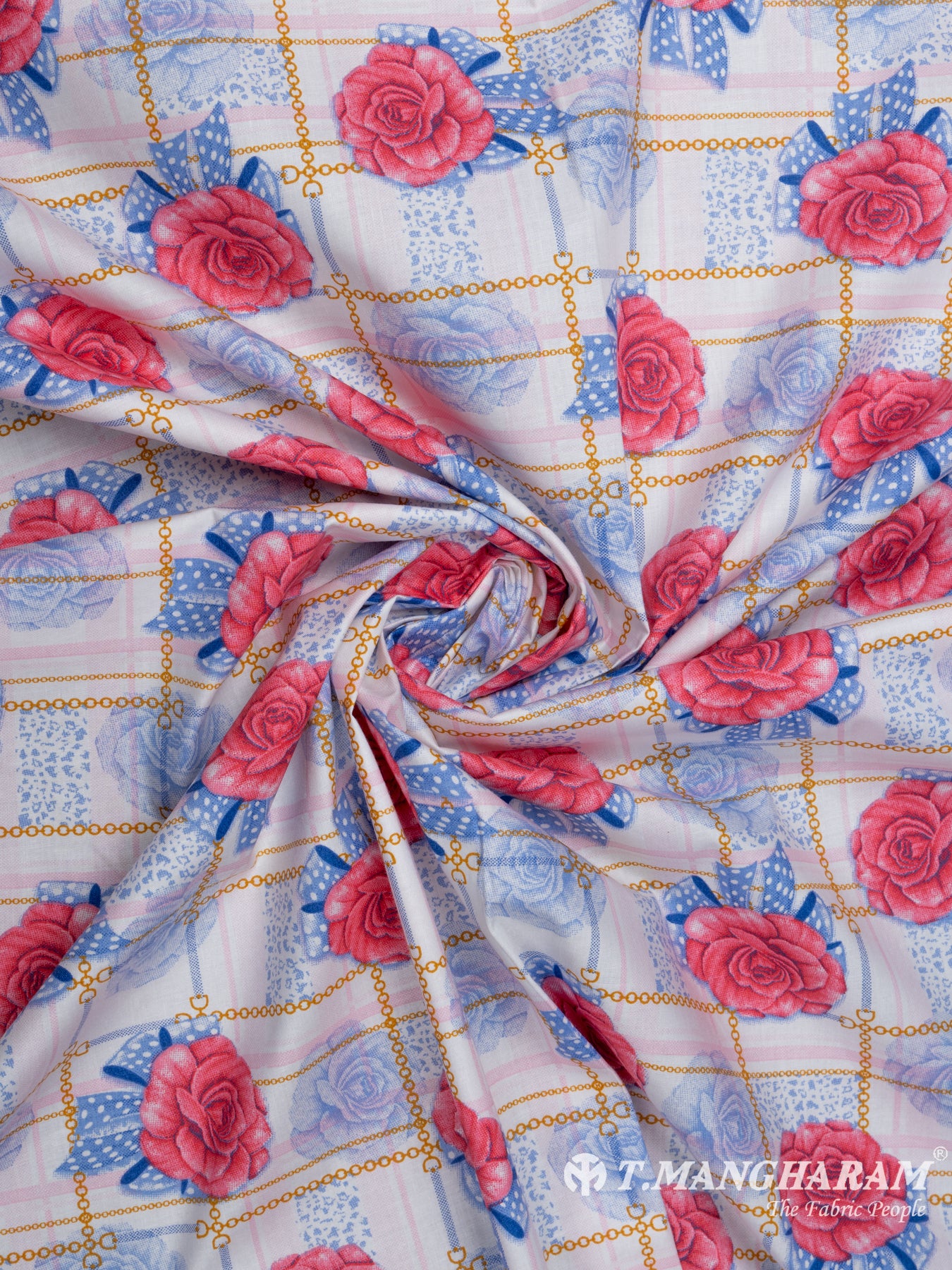 Multicolor Cotton Fabric - EB5350 view-1