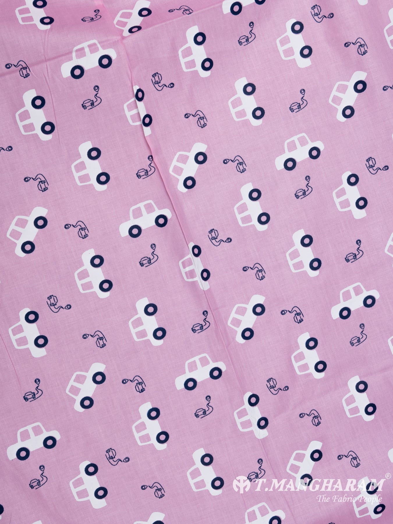 Pink Cotton Fabric - EB5341 view-2