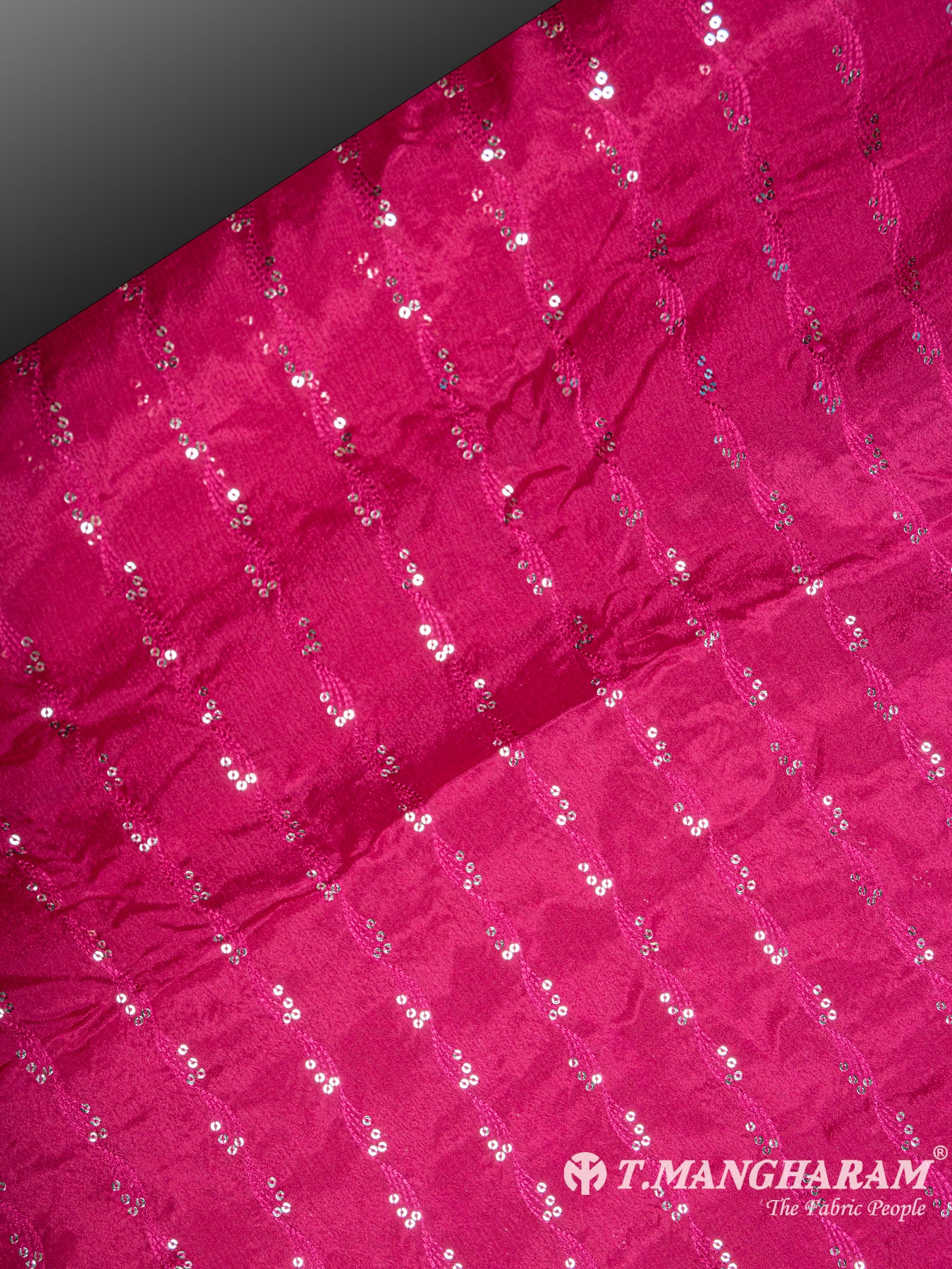 Pink Chinnon Silk Fabric - EC5818 view-2